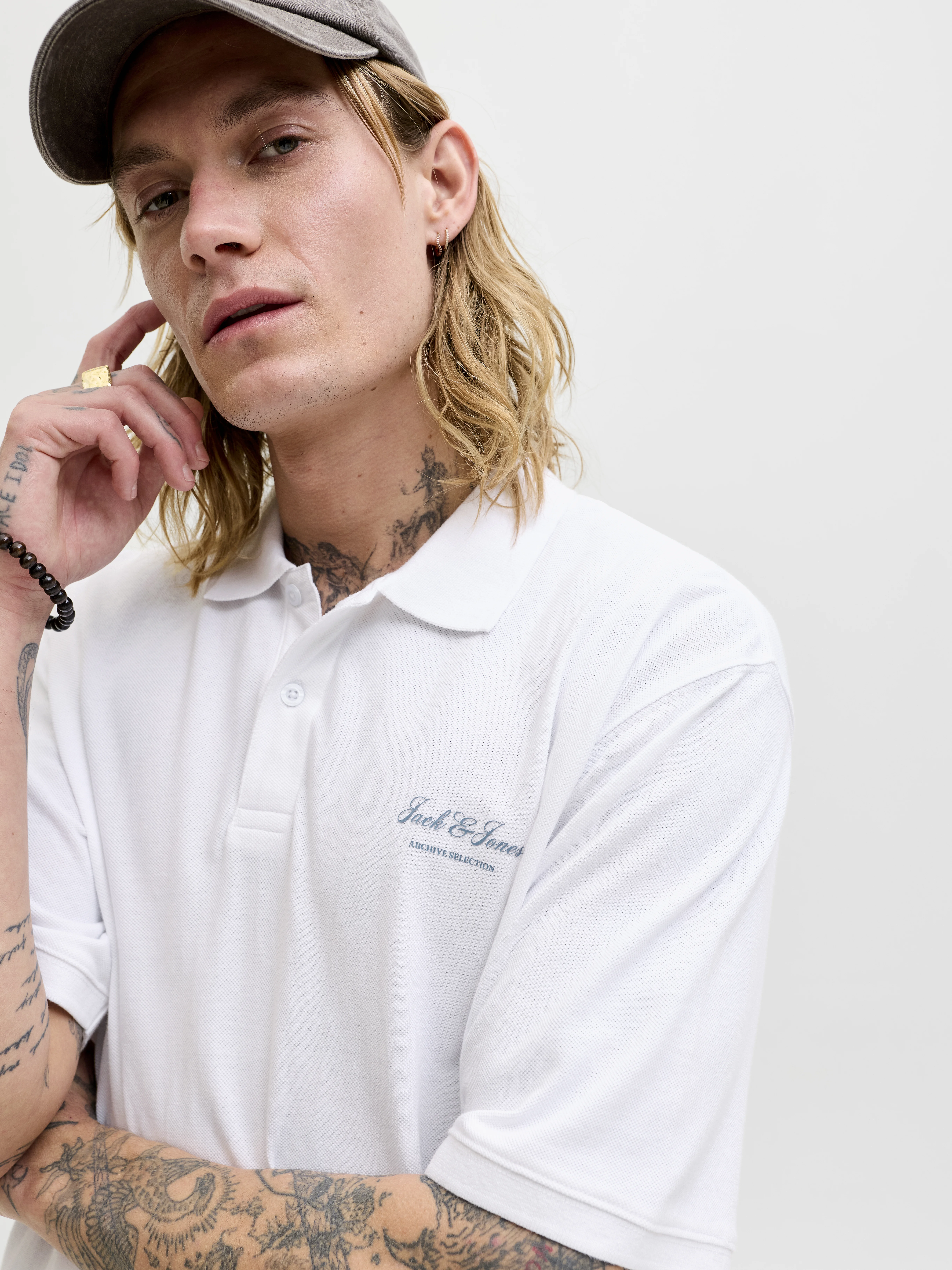Jack & Jones - Galléros Férfi póló
