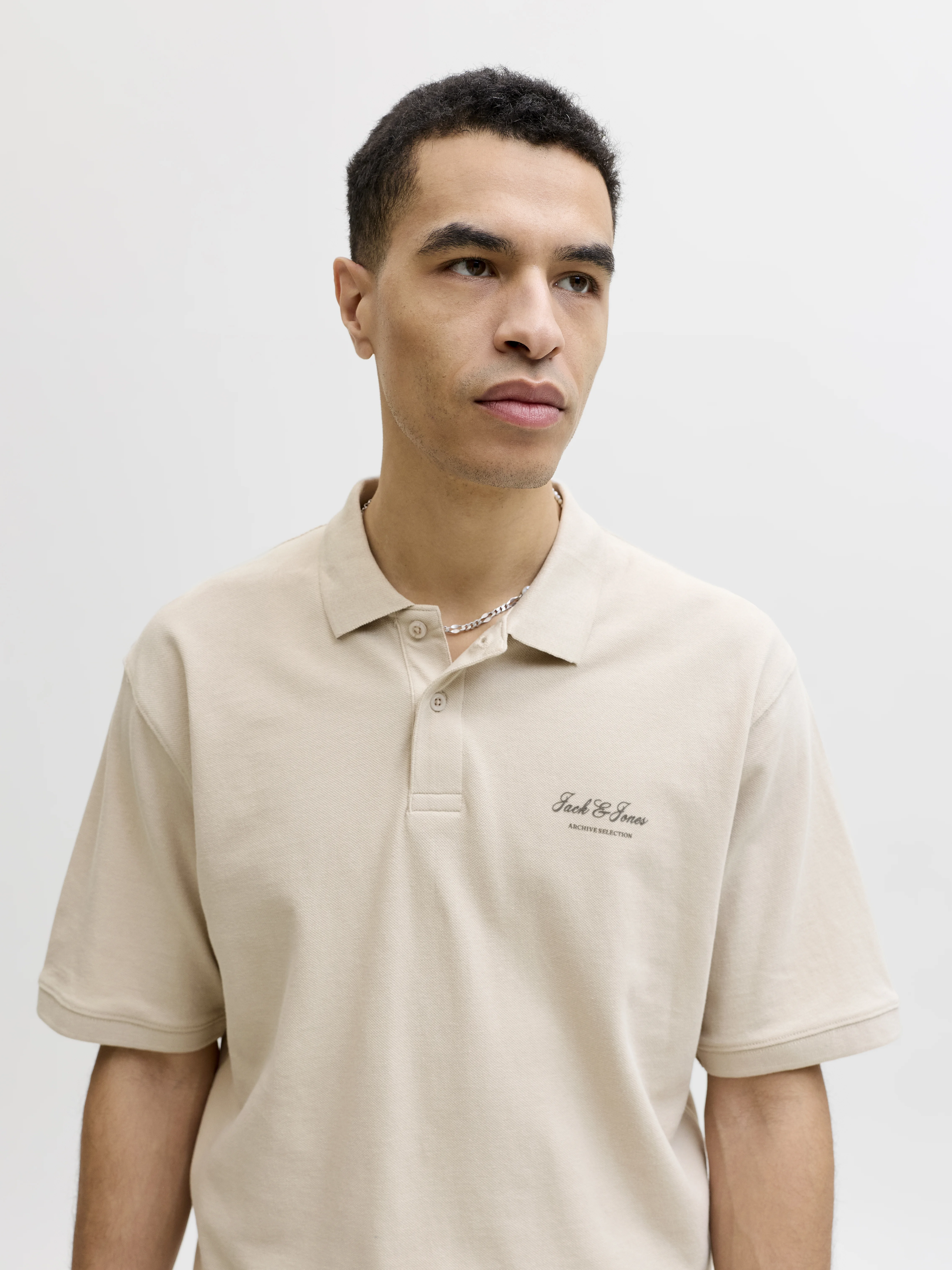 Jack & Jones - Galléros Férfi póló