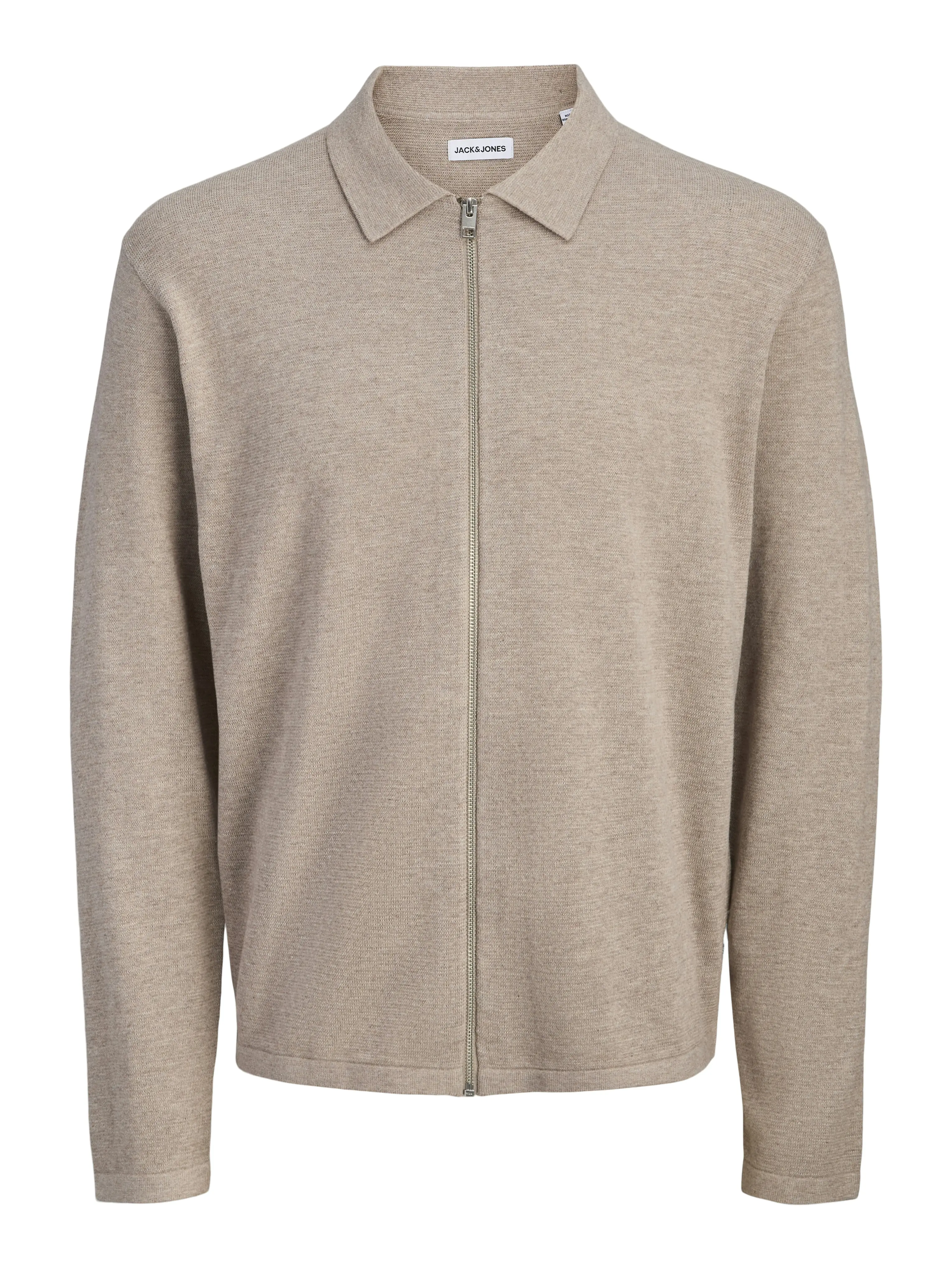 Jack & Jones - JLE / Brown - Elegáns Férfi pulóver