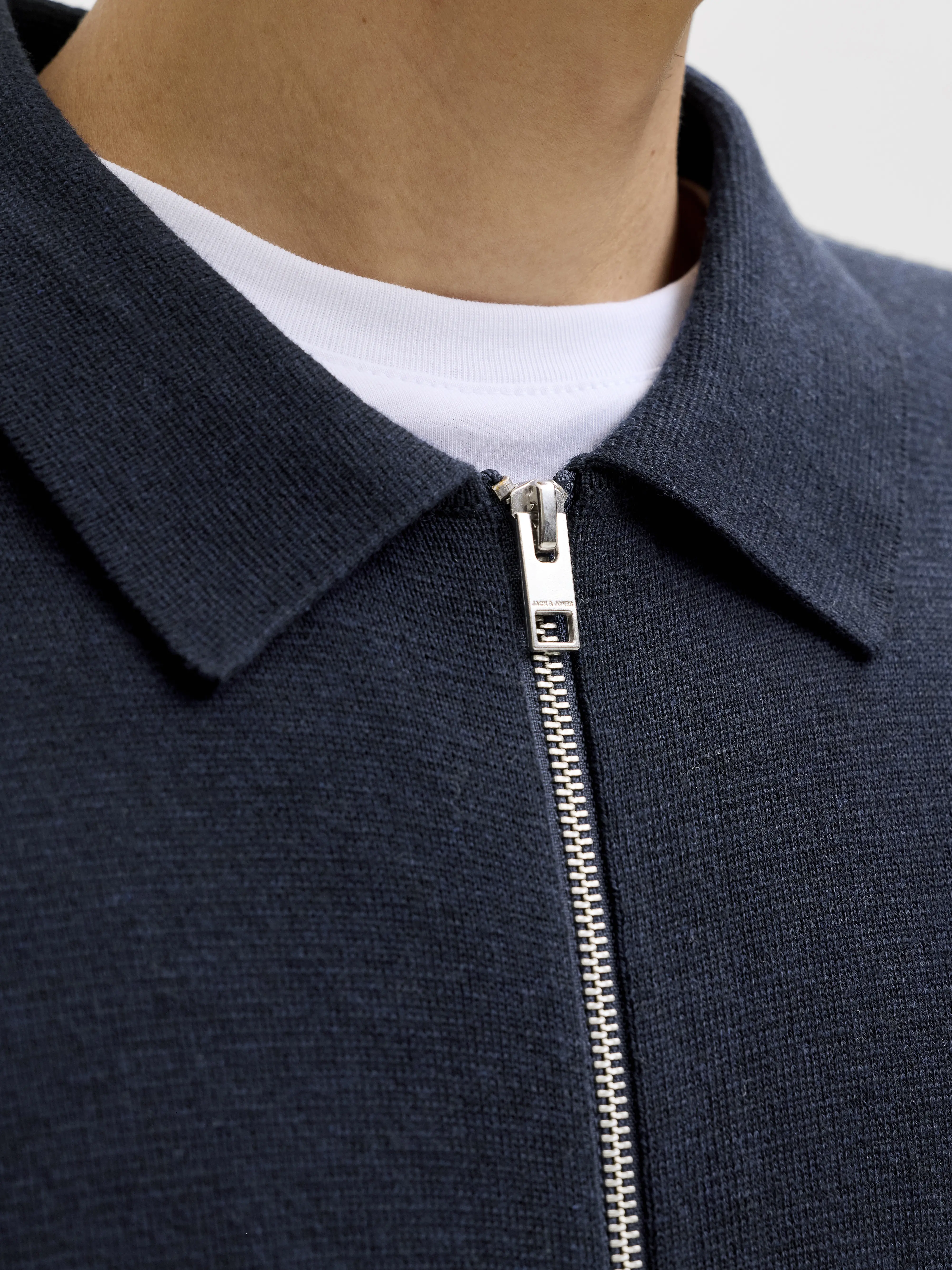 Jack & Jones - JLE / Blue - Elegáns Férfi pulóver