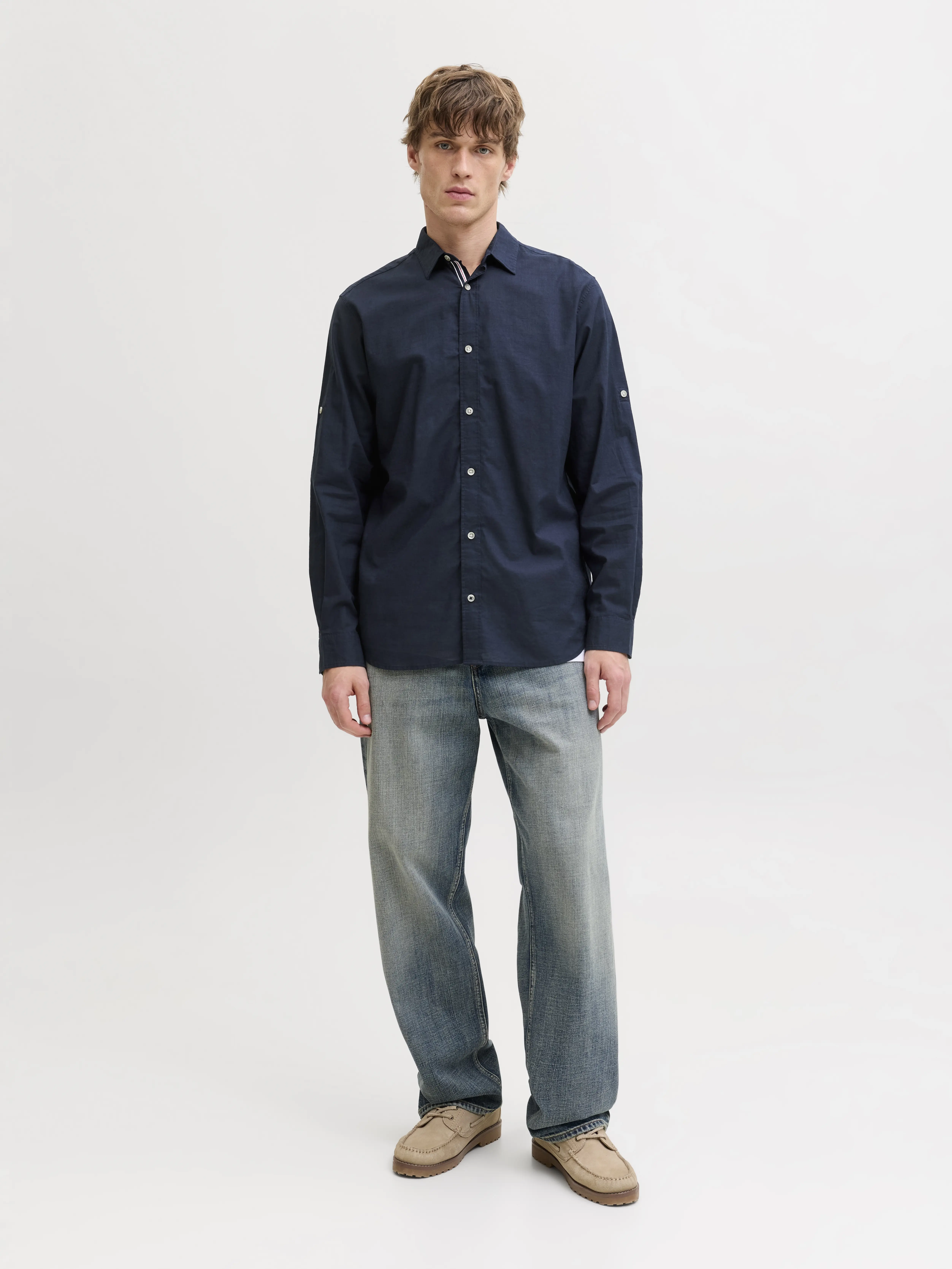 Jack & Jones - HENRY / Blue - Férfi ing
