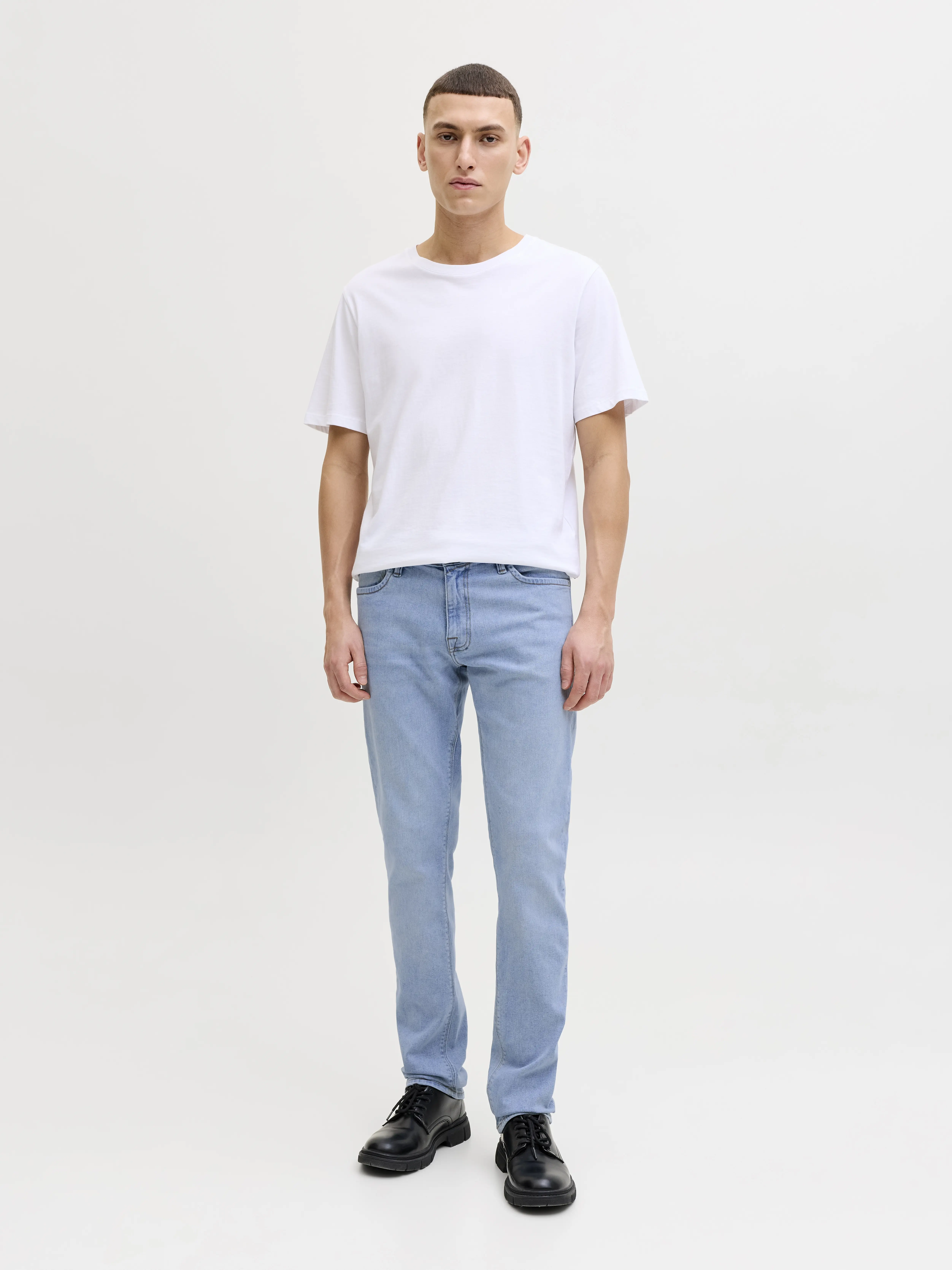 Jack & Jones - GLENN / Blue - Férfi farmernadrág