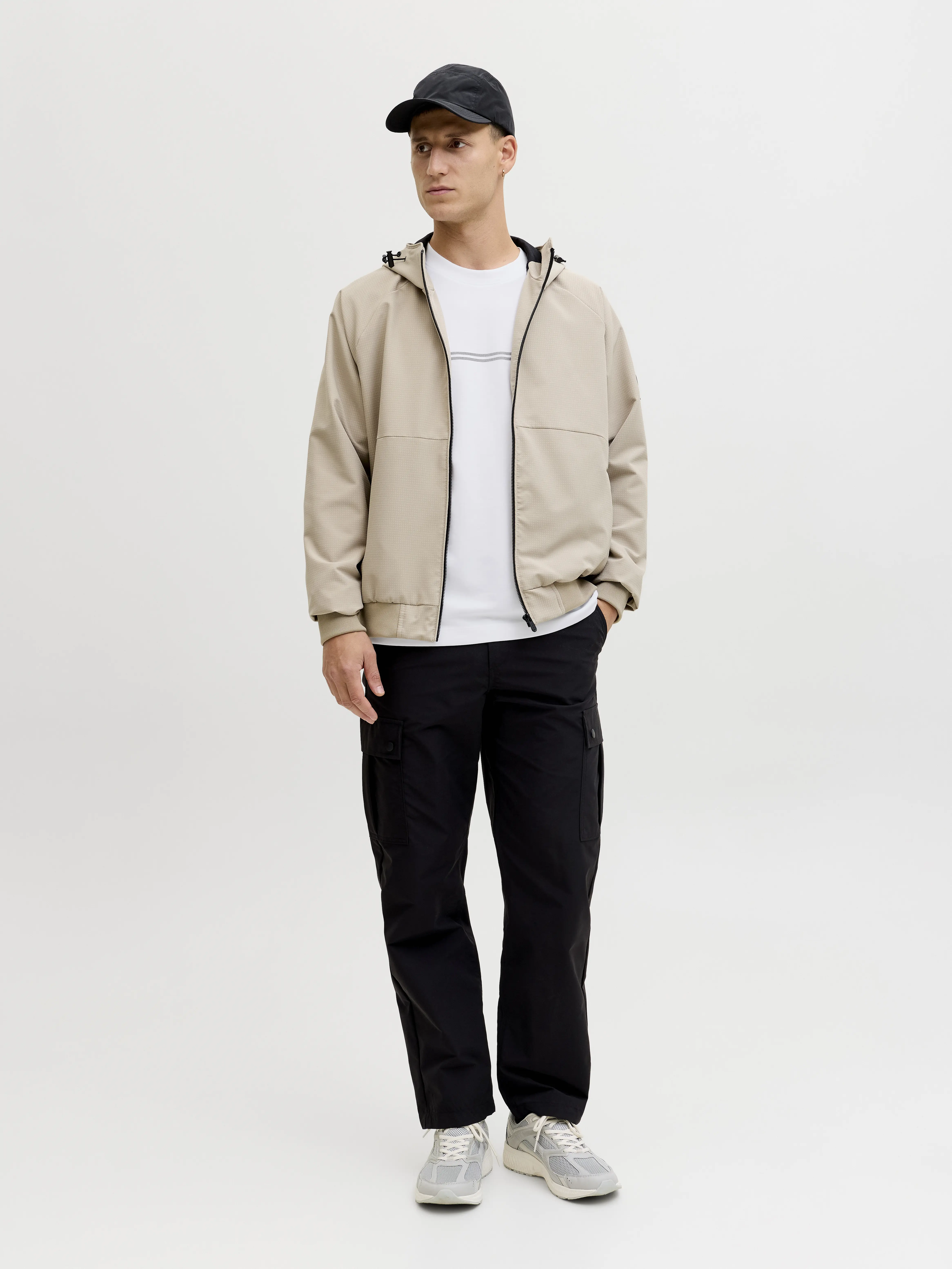 Jack & Jones - FUSION / White - Férfi póló