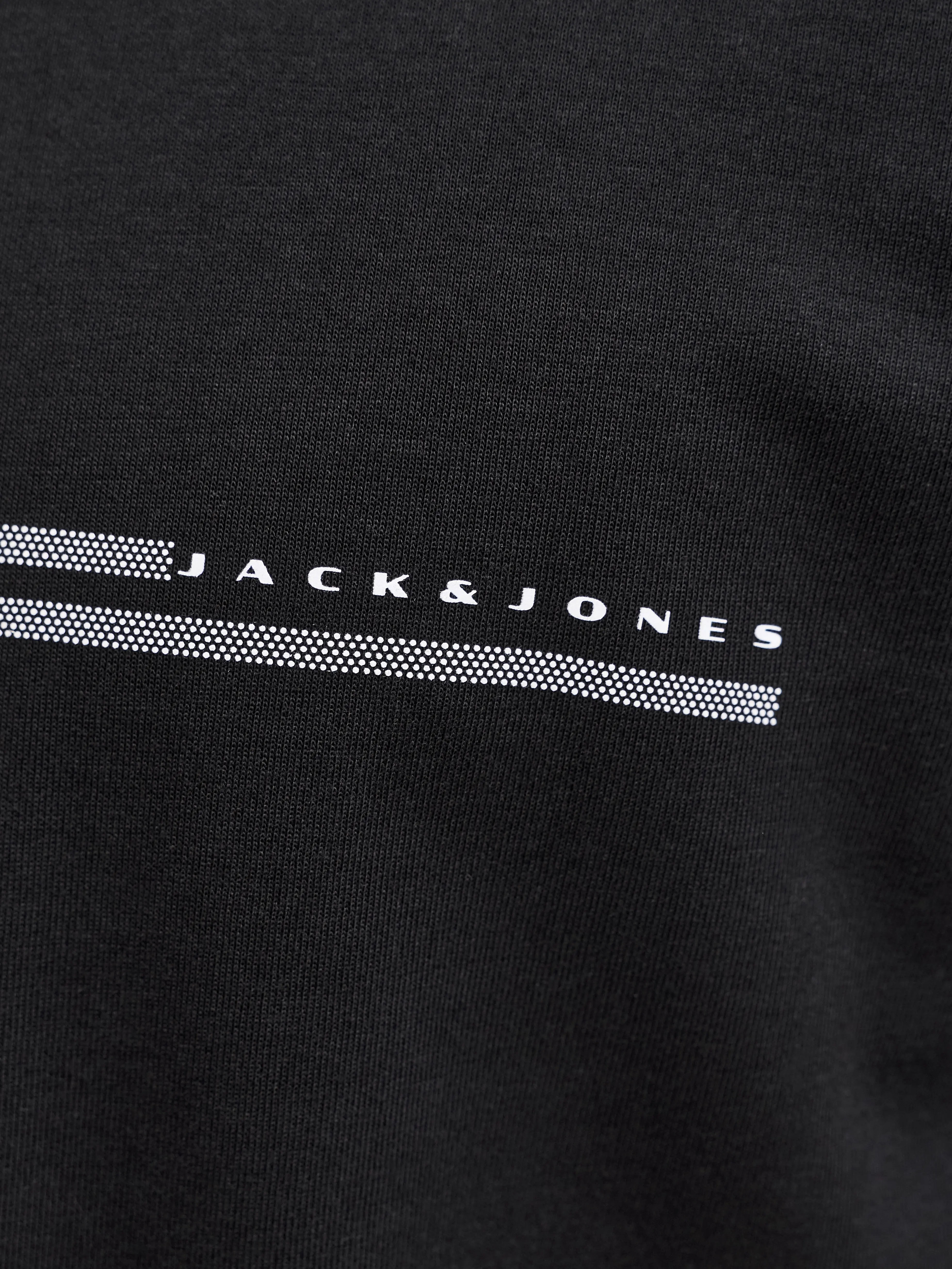Jack & Jones - FUSION / Black - Férfi póló