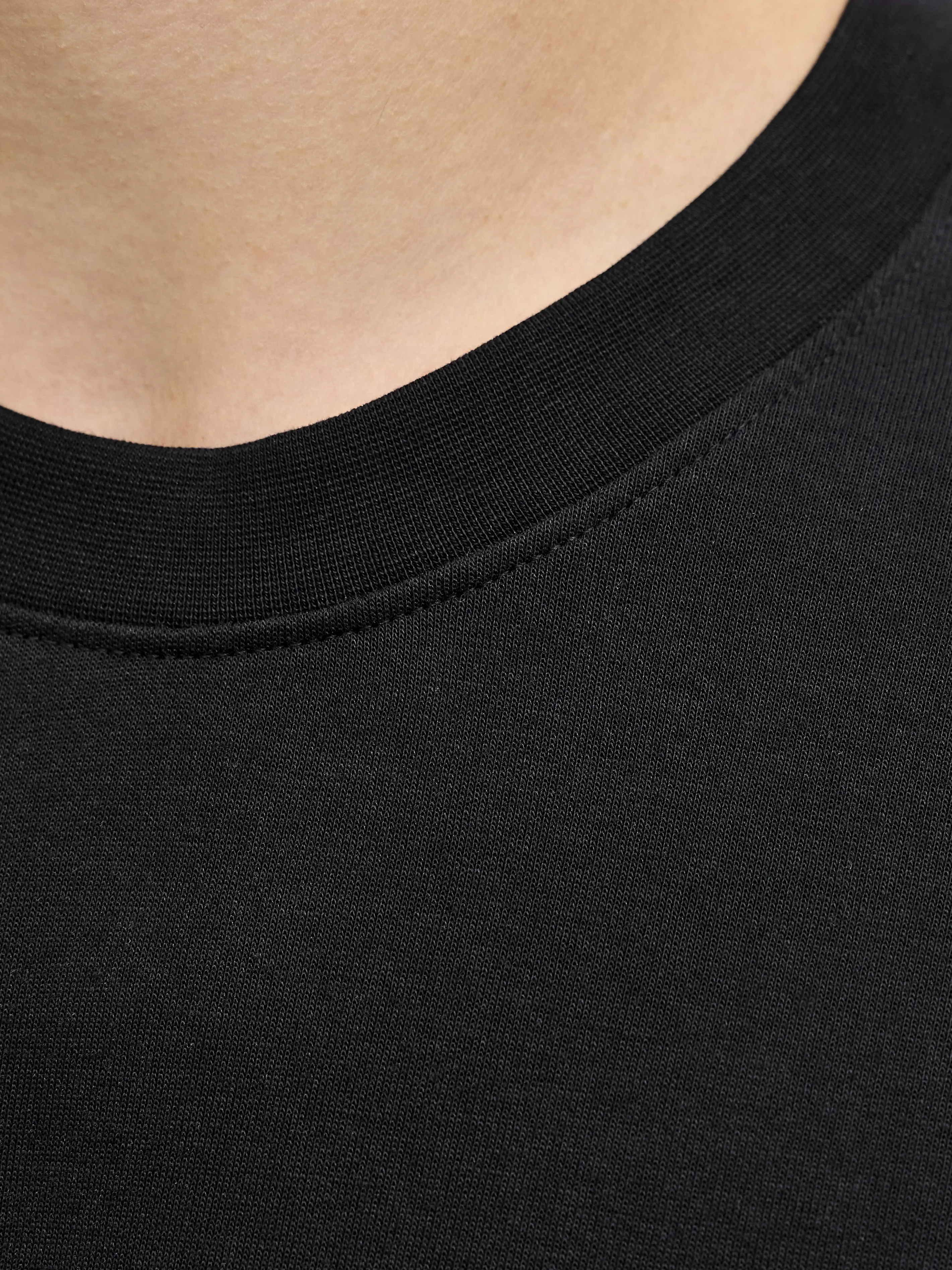 Jack & Jones - FUSION / Black - Férfi póló