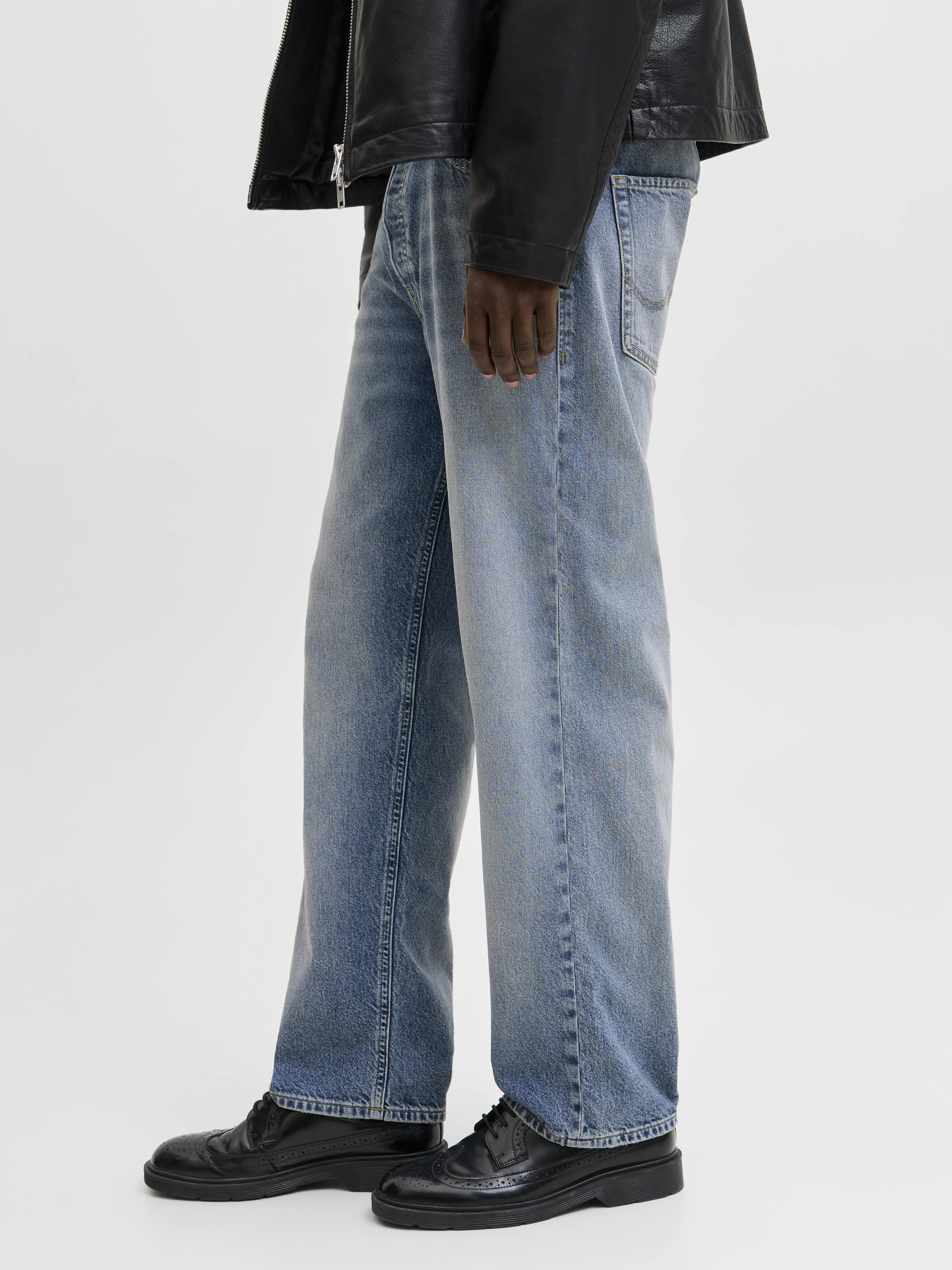 Jack & Jones - EDDIE / Blue - Férfi farmernadrág