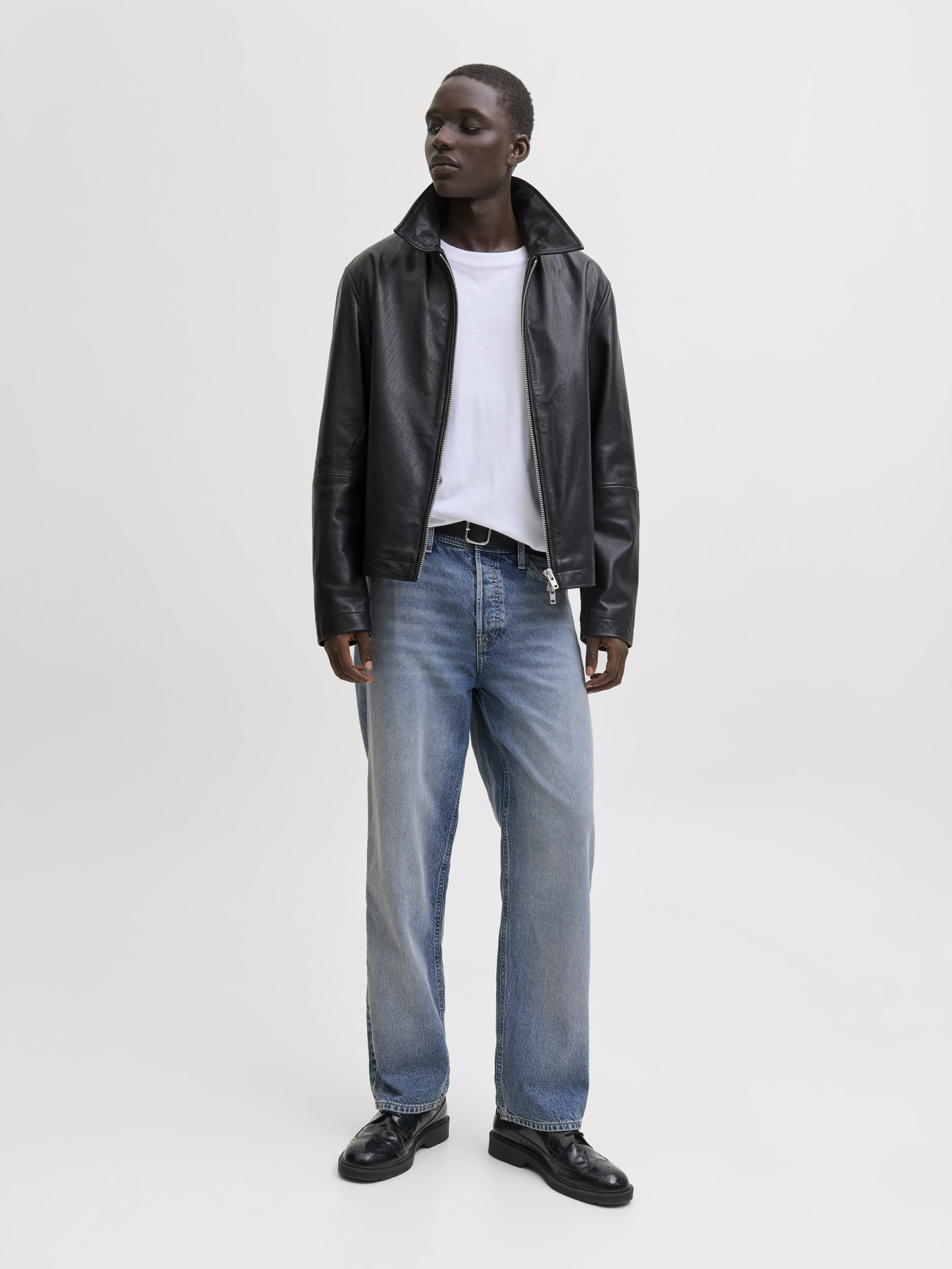 Jack & Jones - EDDIE / Blue - Férfi farmernadrág
