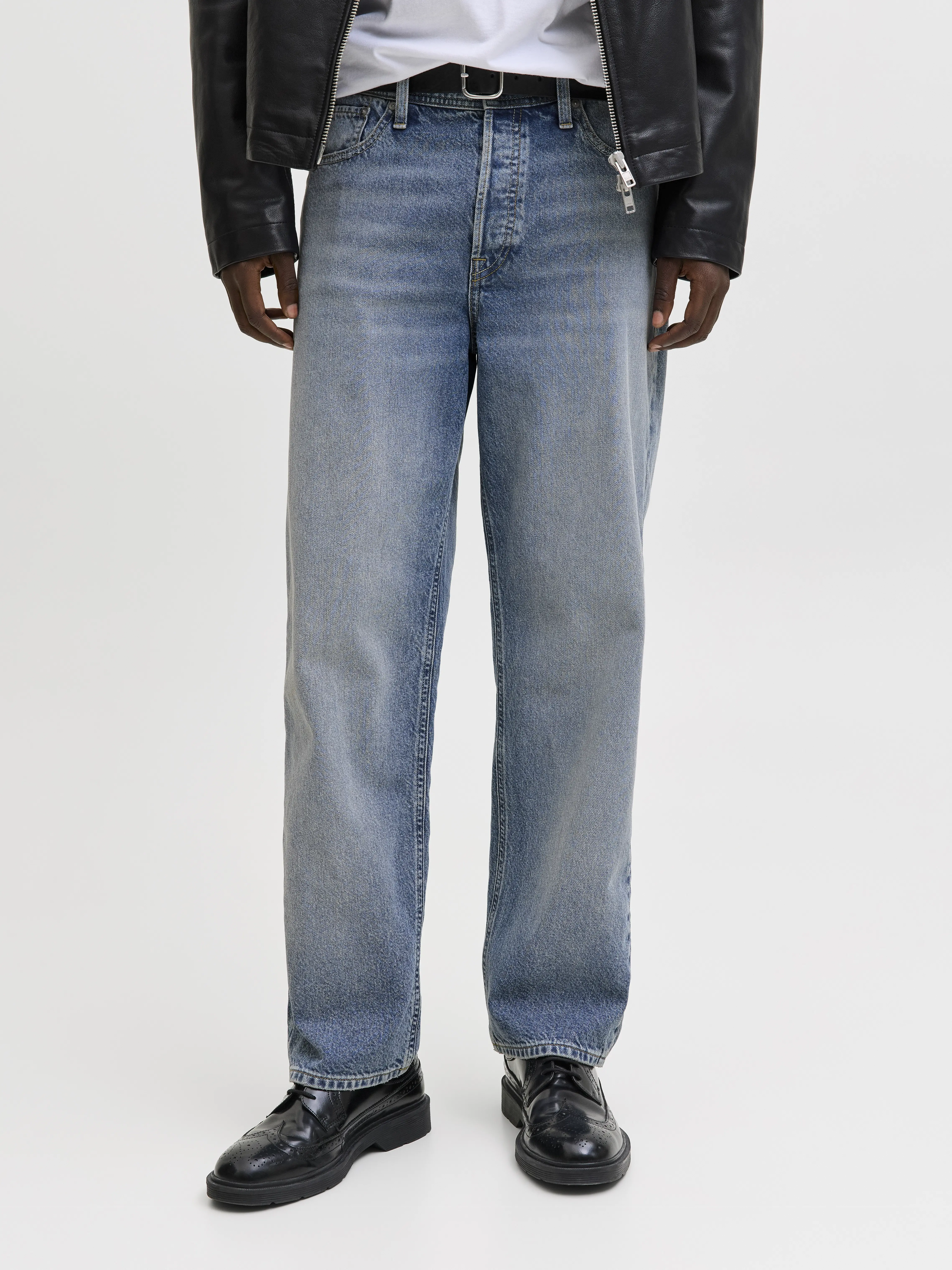 Jack & Jones - EDDIE / Blue - Férfi farmernadrág