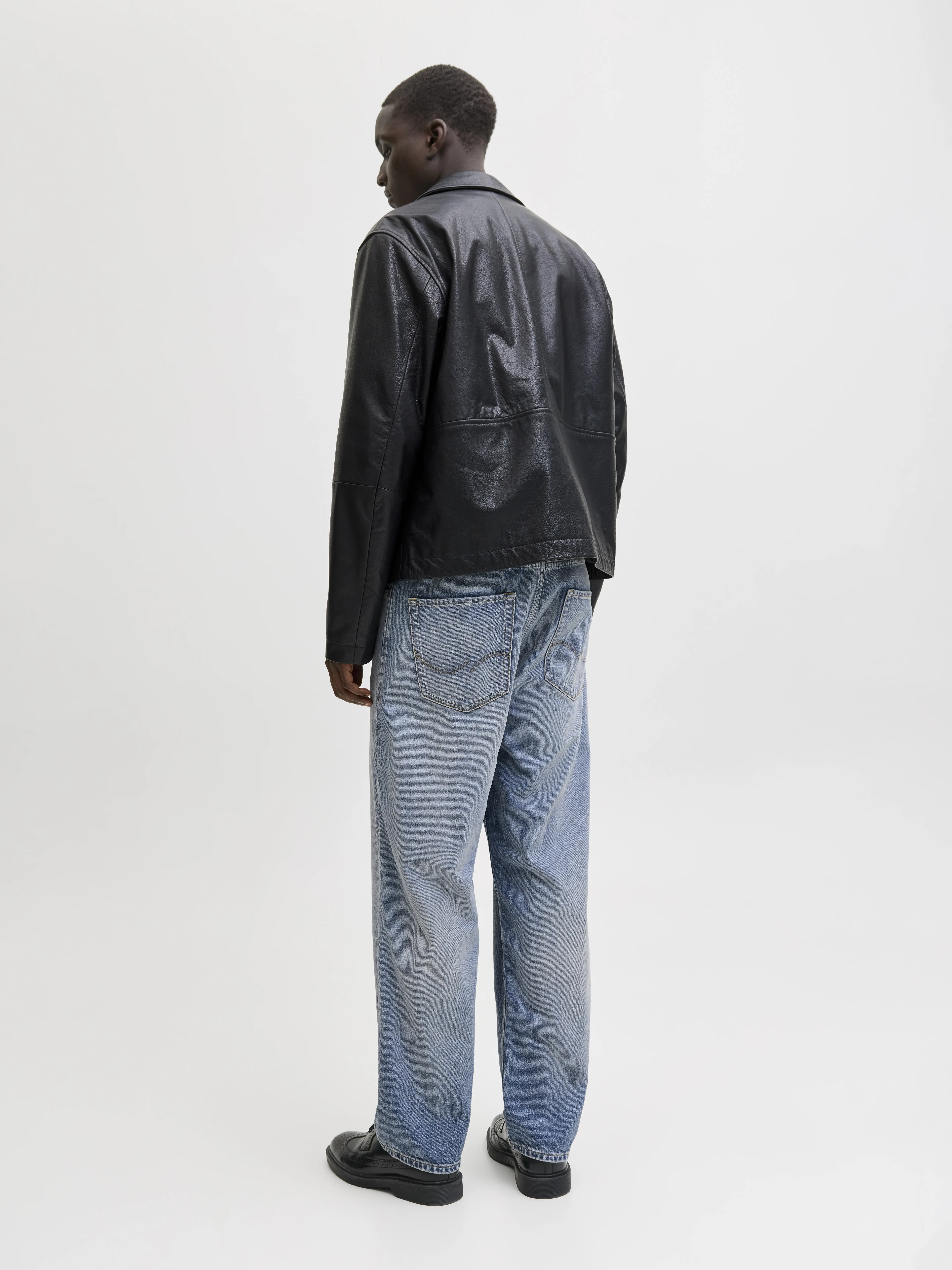 Jack & Jones - EDDIE / Blue - Férfi farmernadrág