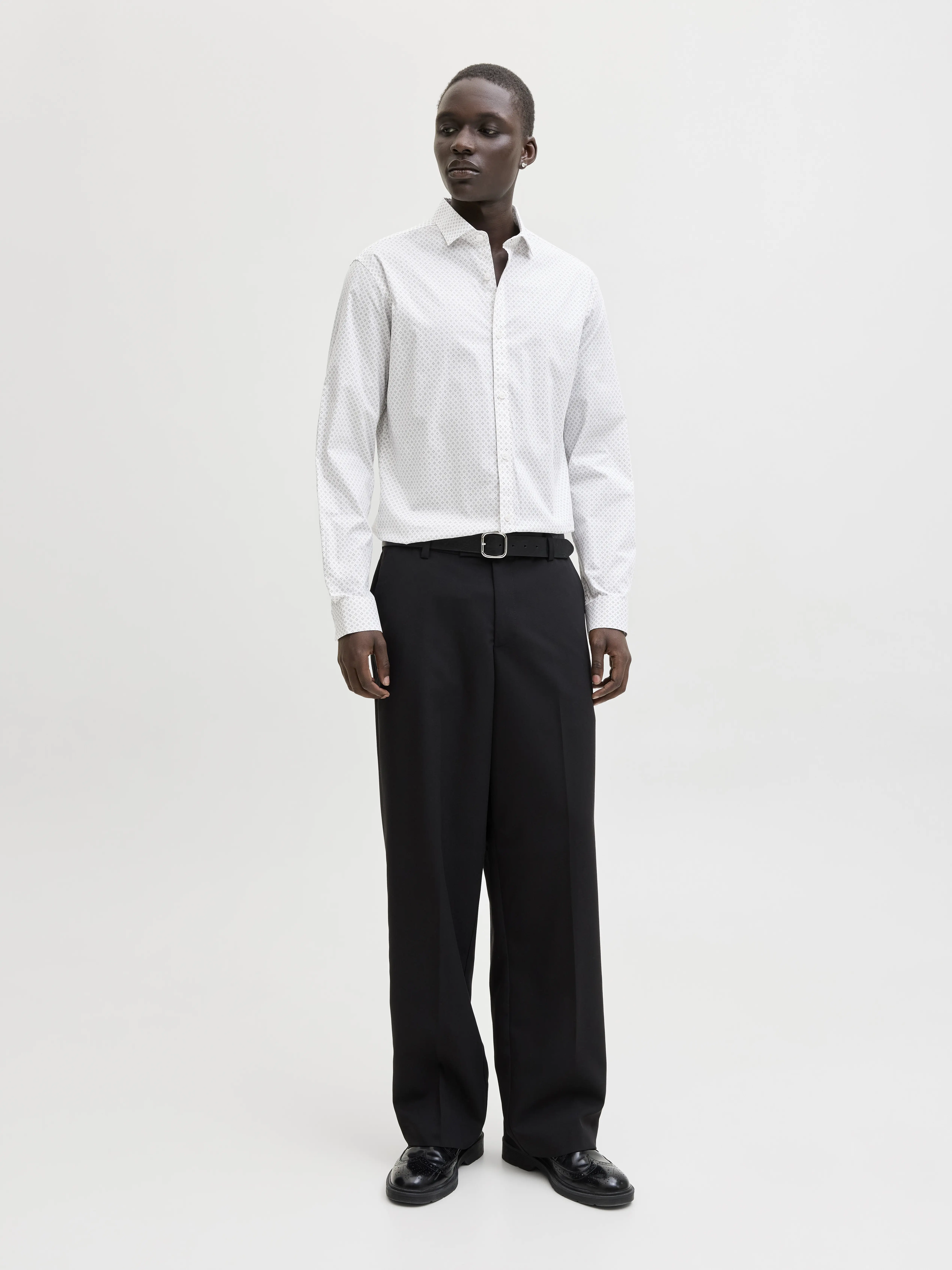 Jack & Jones - BLABLACKPOOL / White - Férfi ing