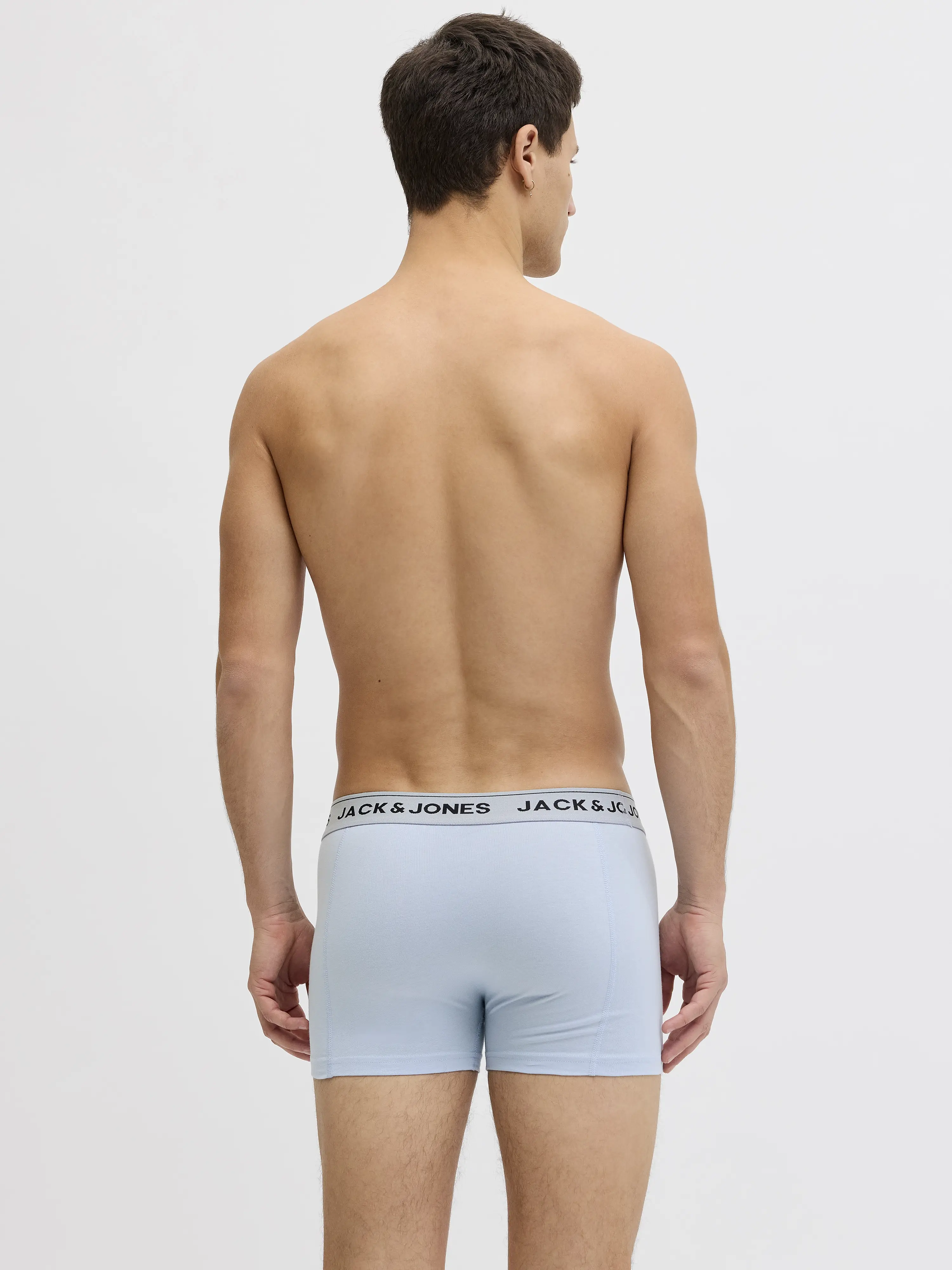 Jack & Jones - JACPALMTREE / Blue - Férfi boxeralsó szett - 3 db