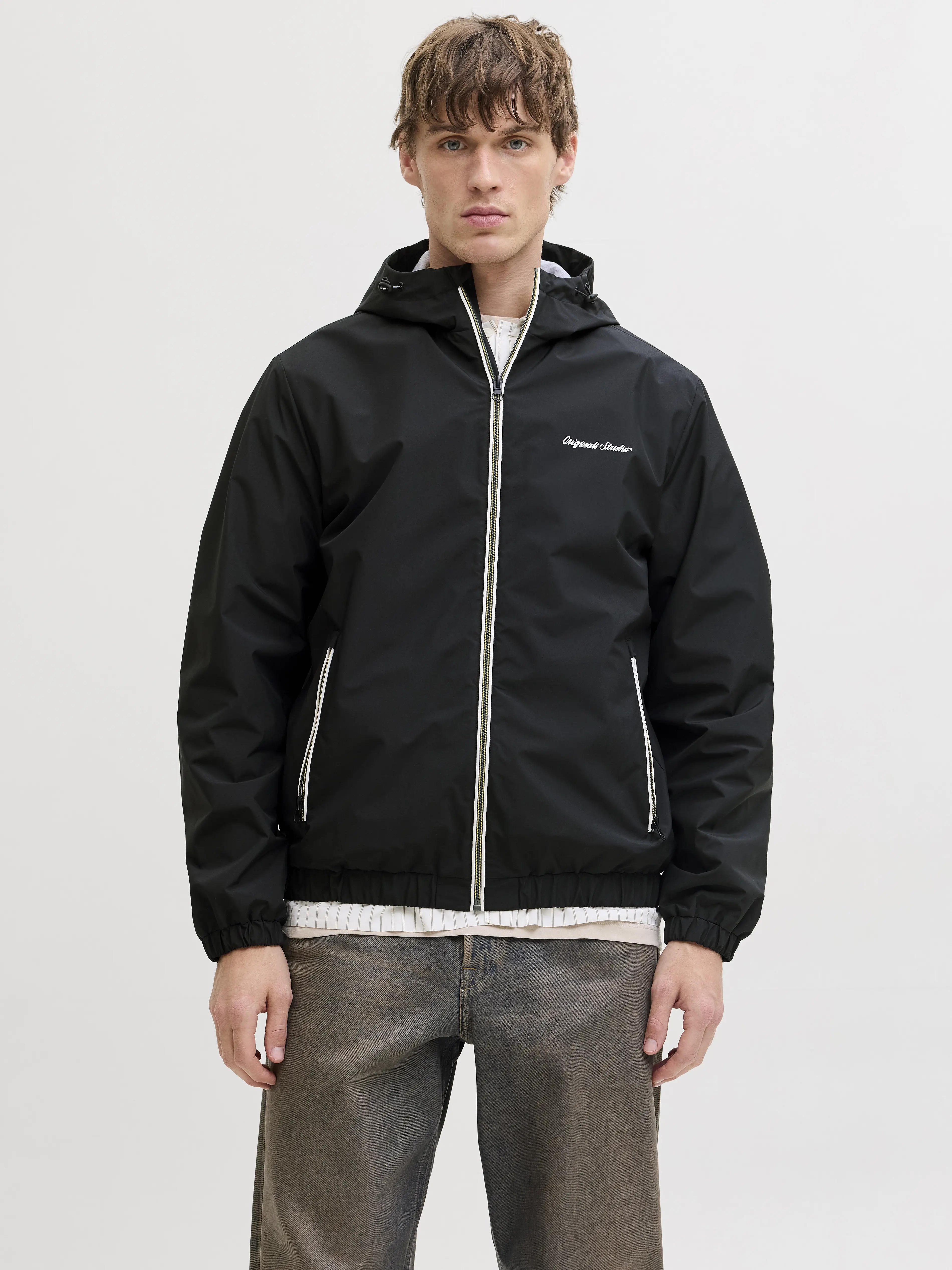 Jack & Jones - NANTUCKET / Black - Férfi dzseki