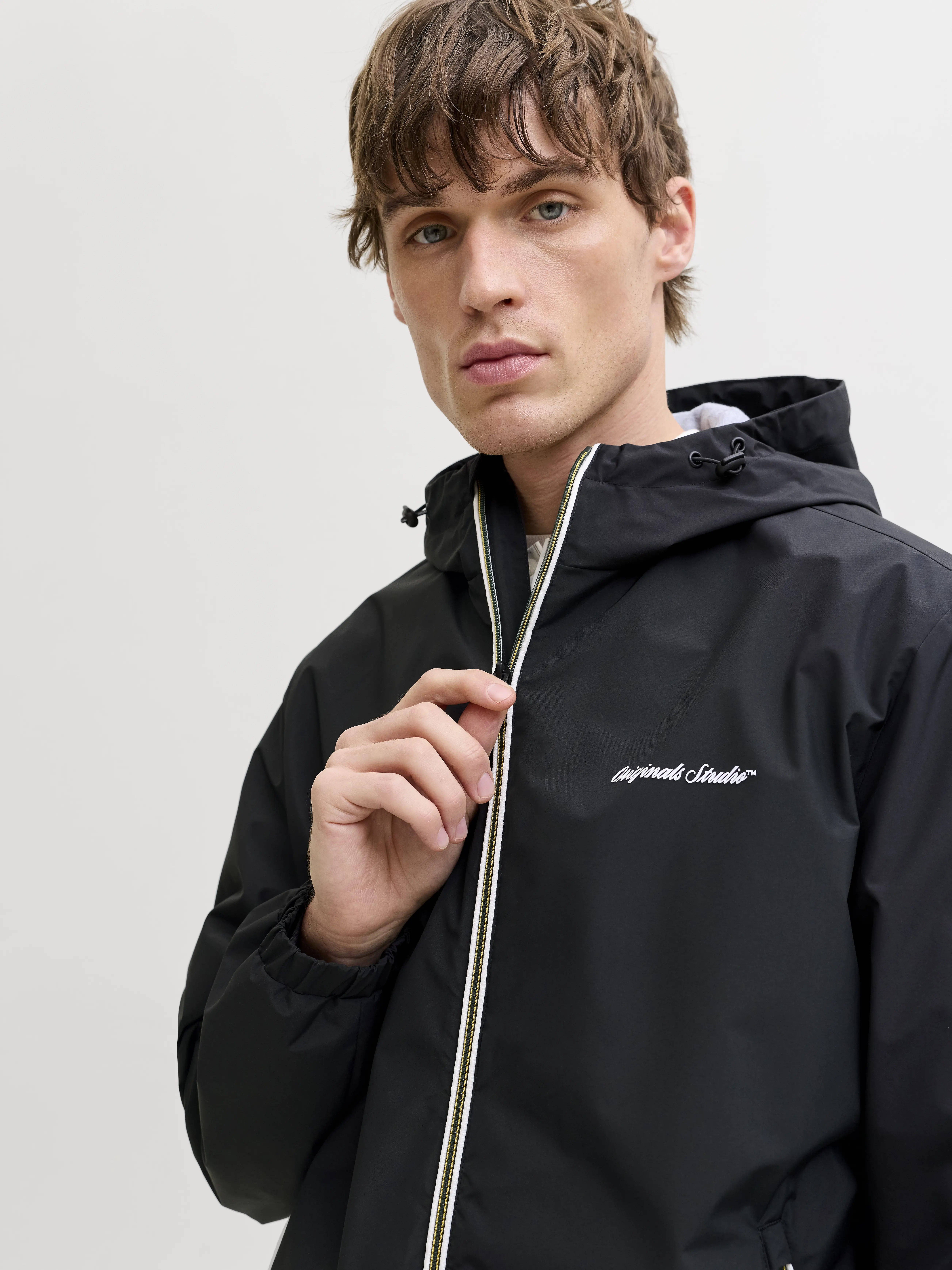 Jack & Jones - NANTUCKET / Black - Férfi dzseki