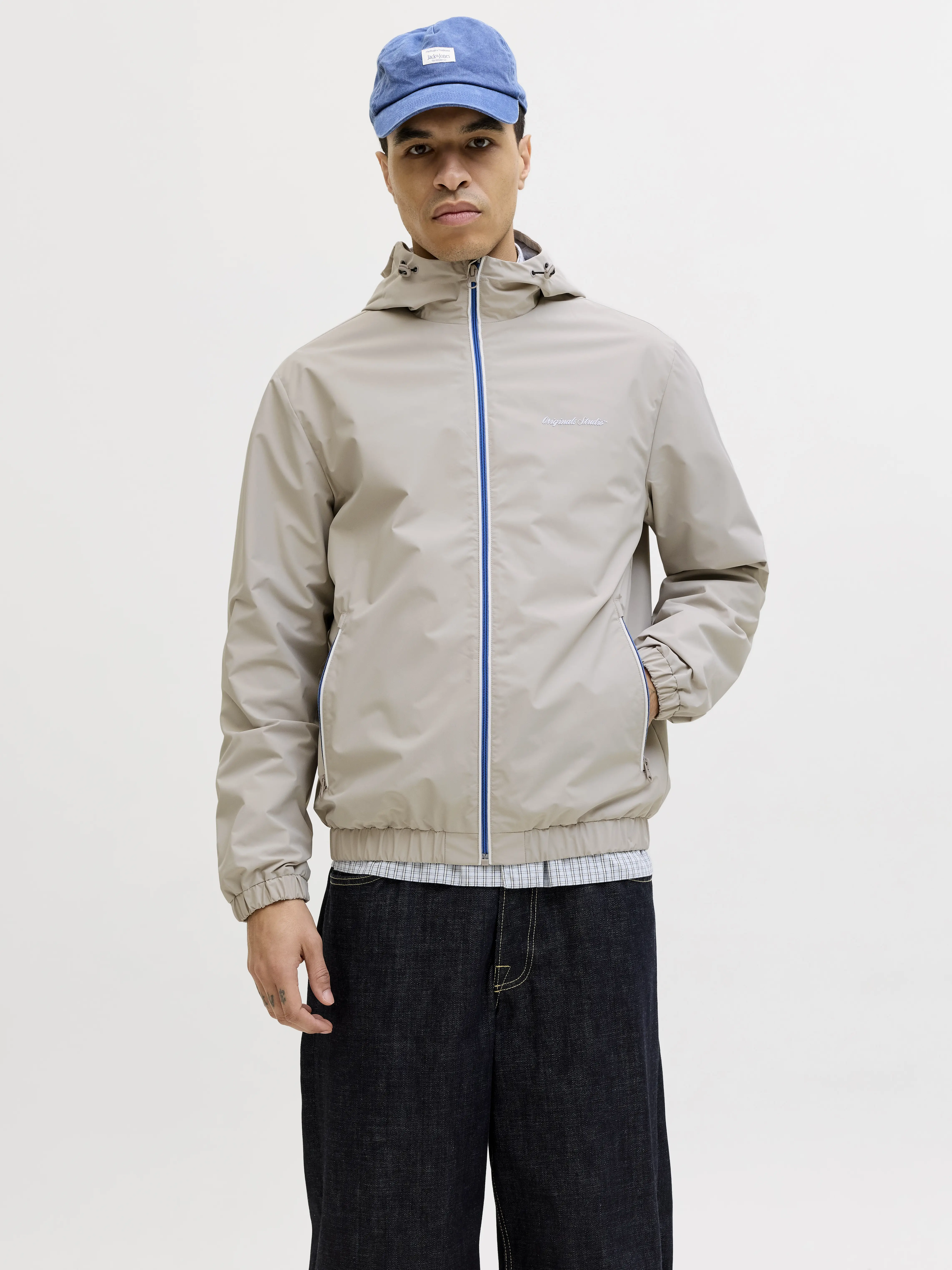 Jack & Jones - NANTUCKET / Grey - Férfi dzseki