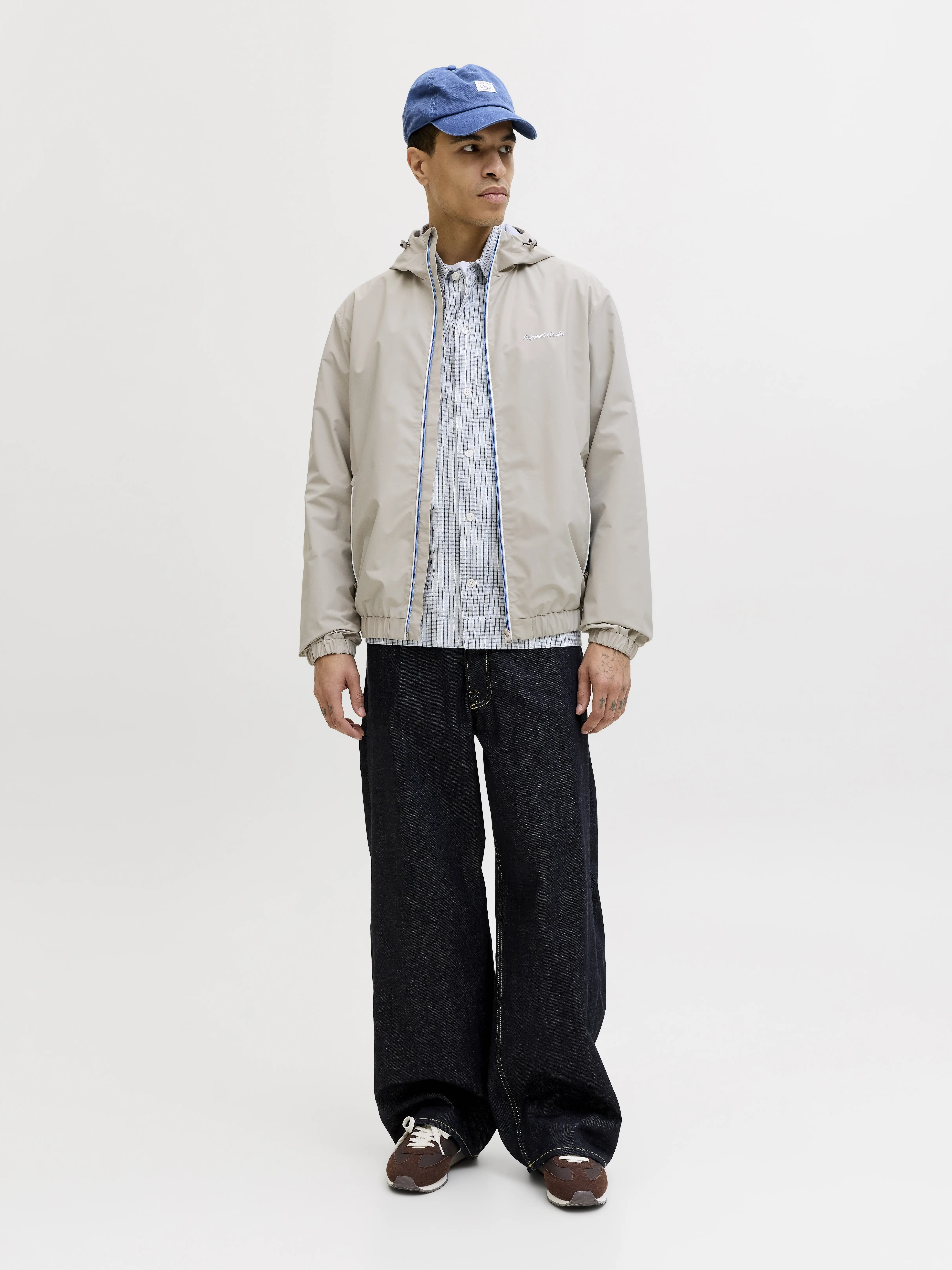 Jack & Jones - NANTUCKET / Grey - Férfi dzseki