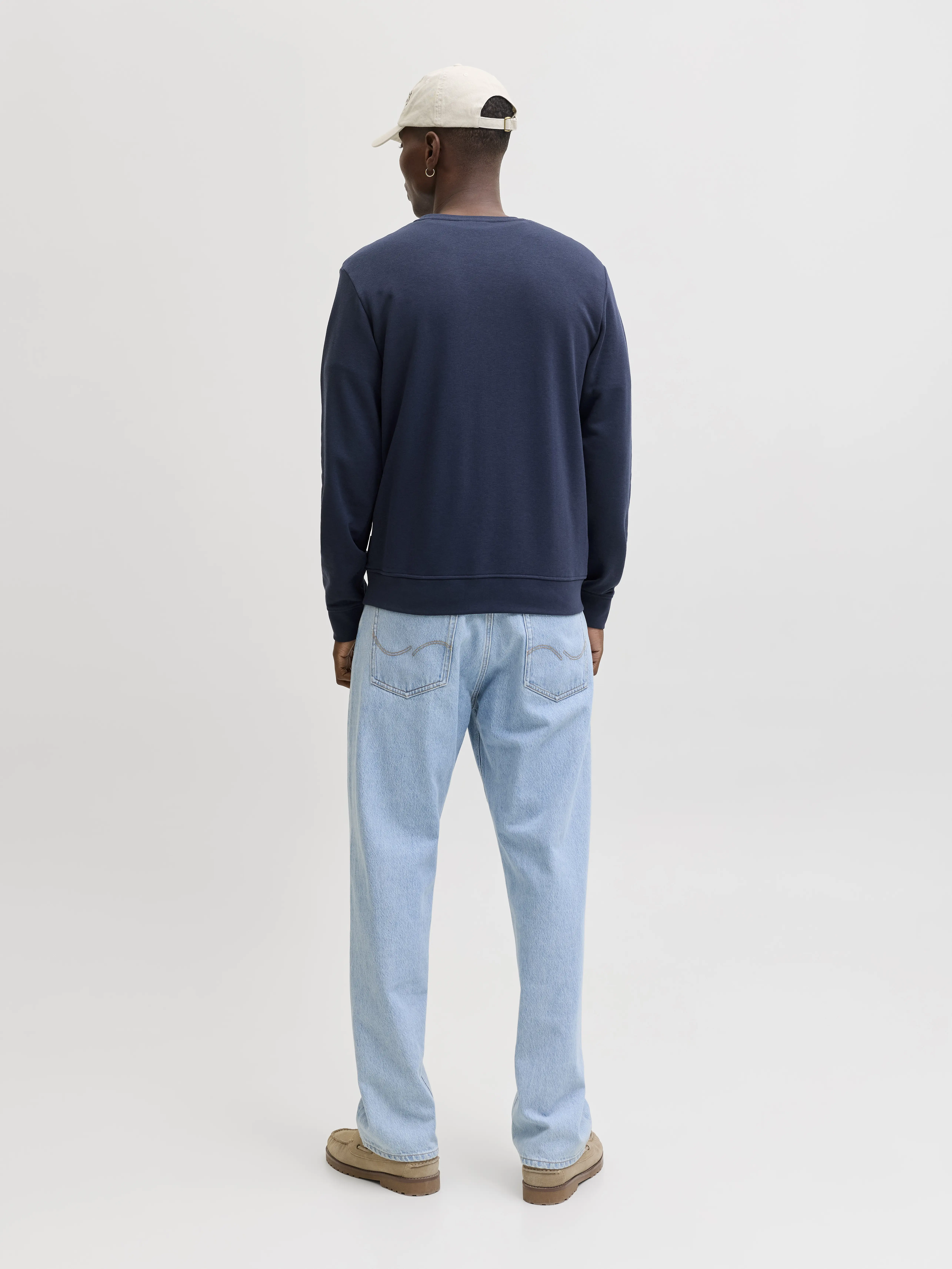 Jack & Jones - DEVIN / Blue - Sportos Férfi pulóver