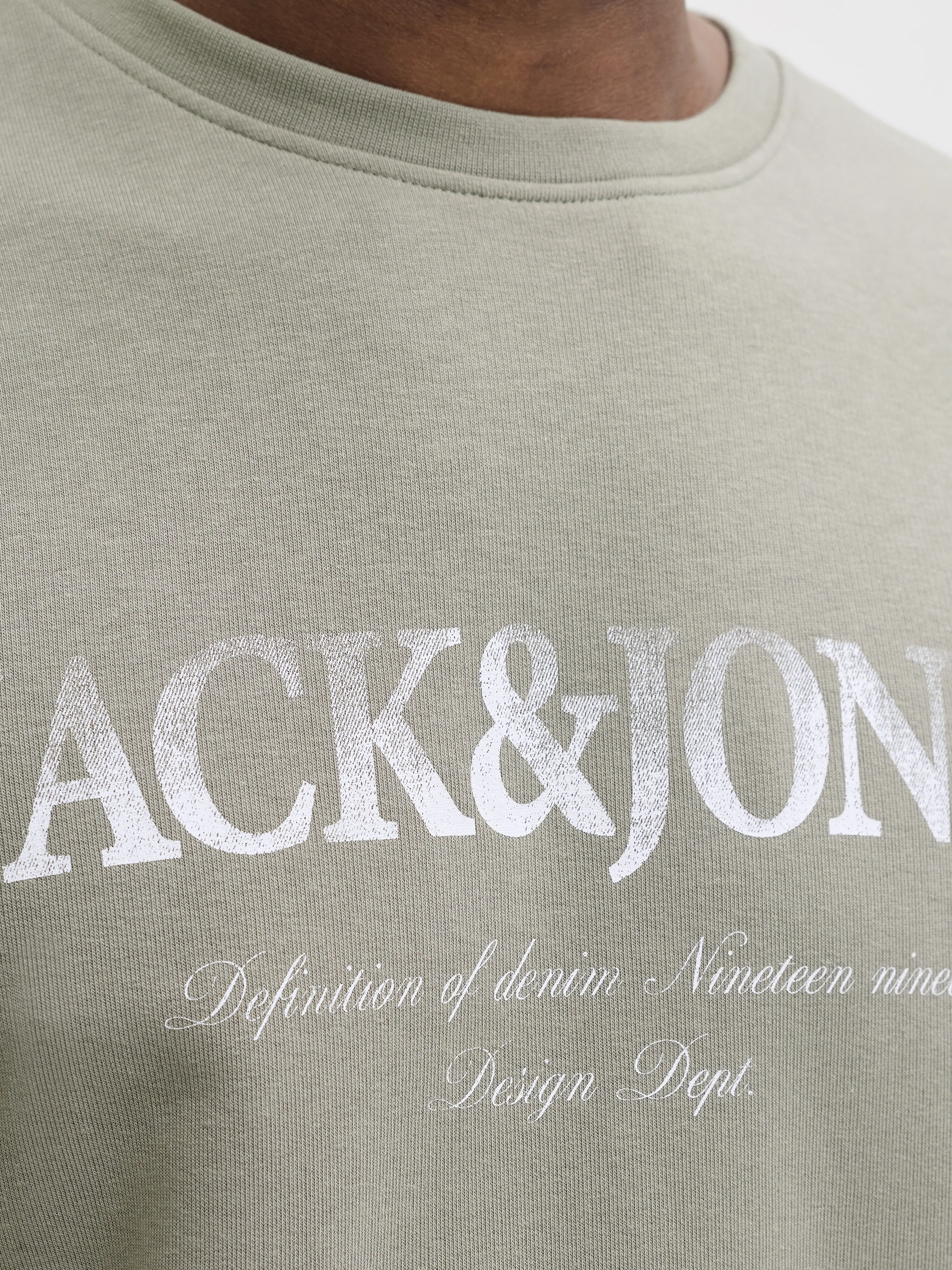 Jack & Jones - DEVIN / Grey - Sportos Férfi pulóver