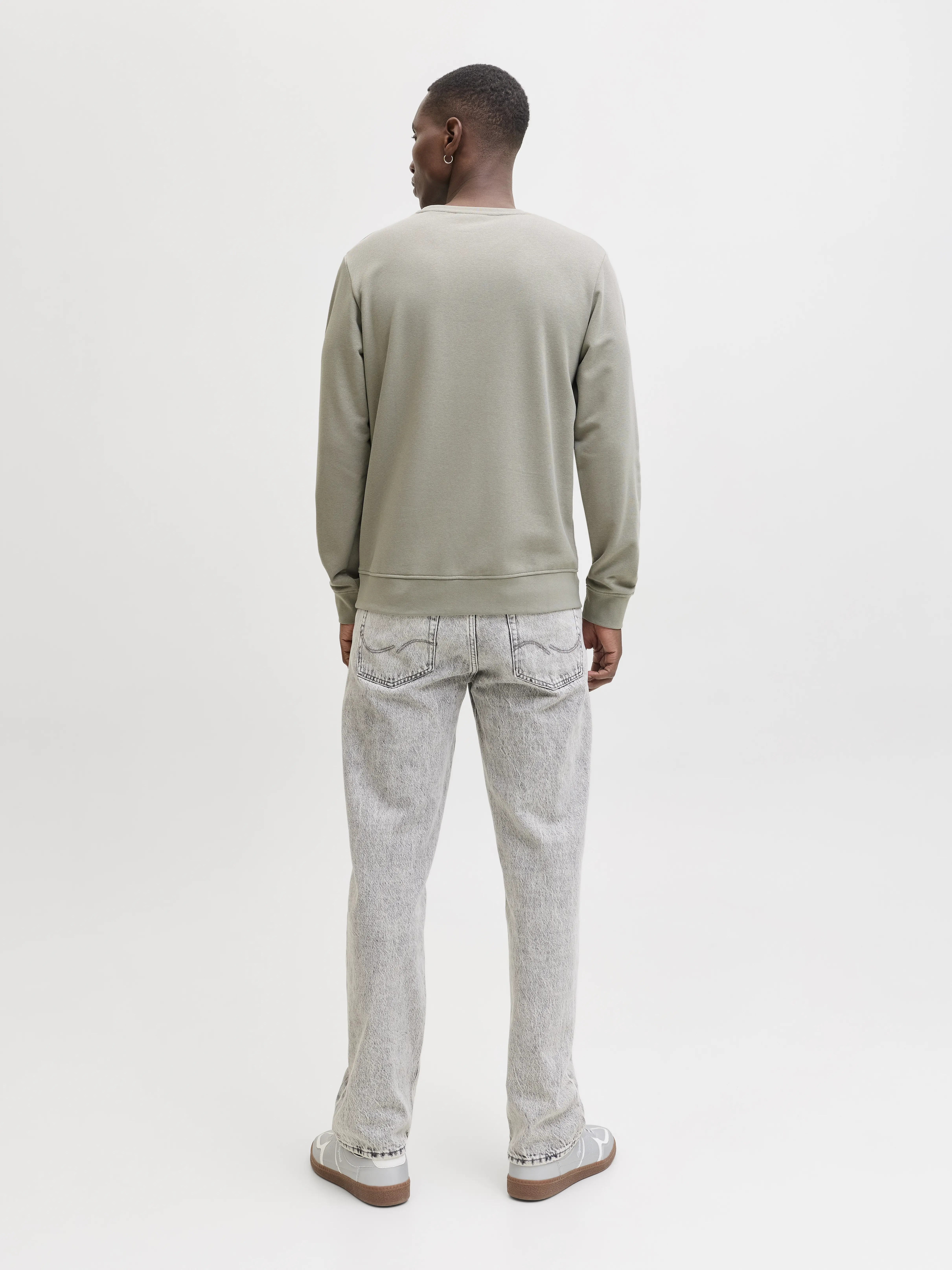 Jack & Jones - DEVIN / Grey - Sportos Férfi pulóver