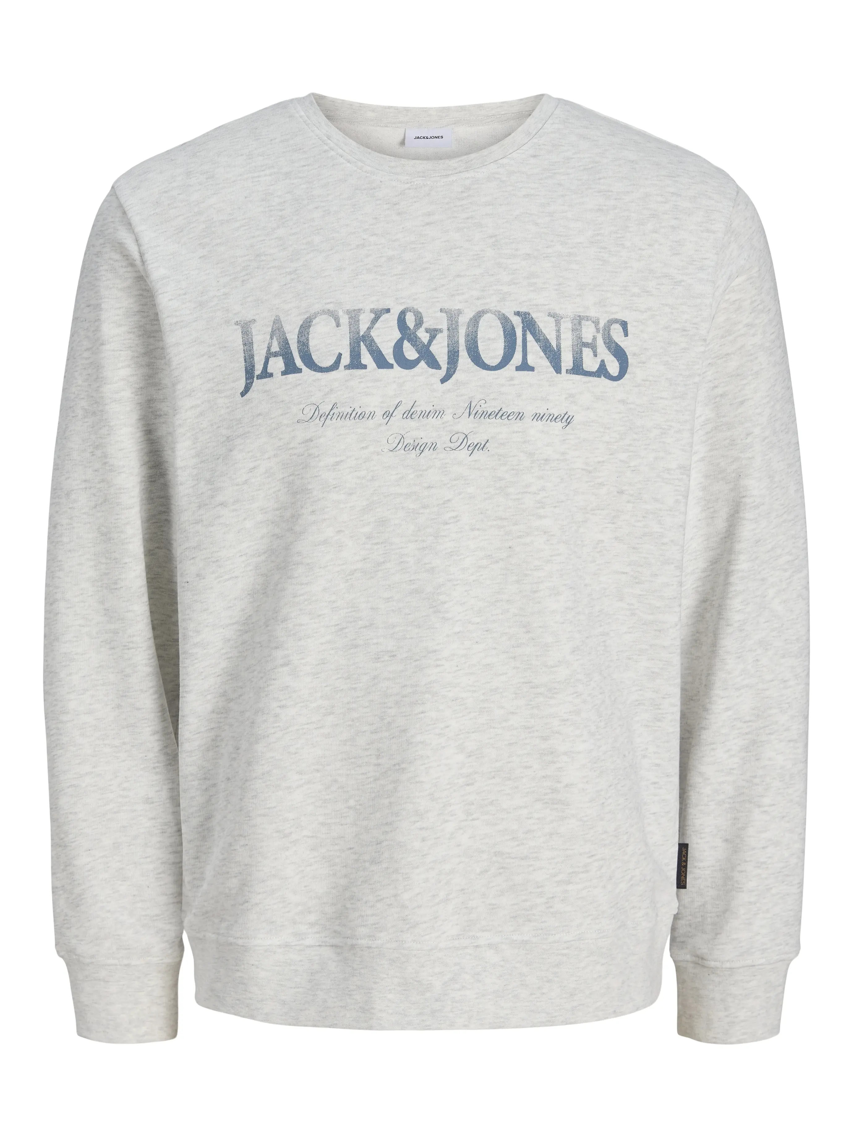 Jack & Jones - DEVIN / White - Sportos Férfi pulóver