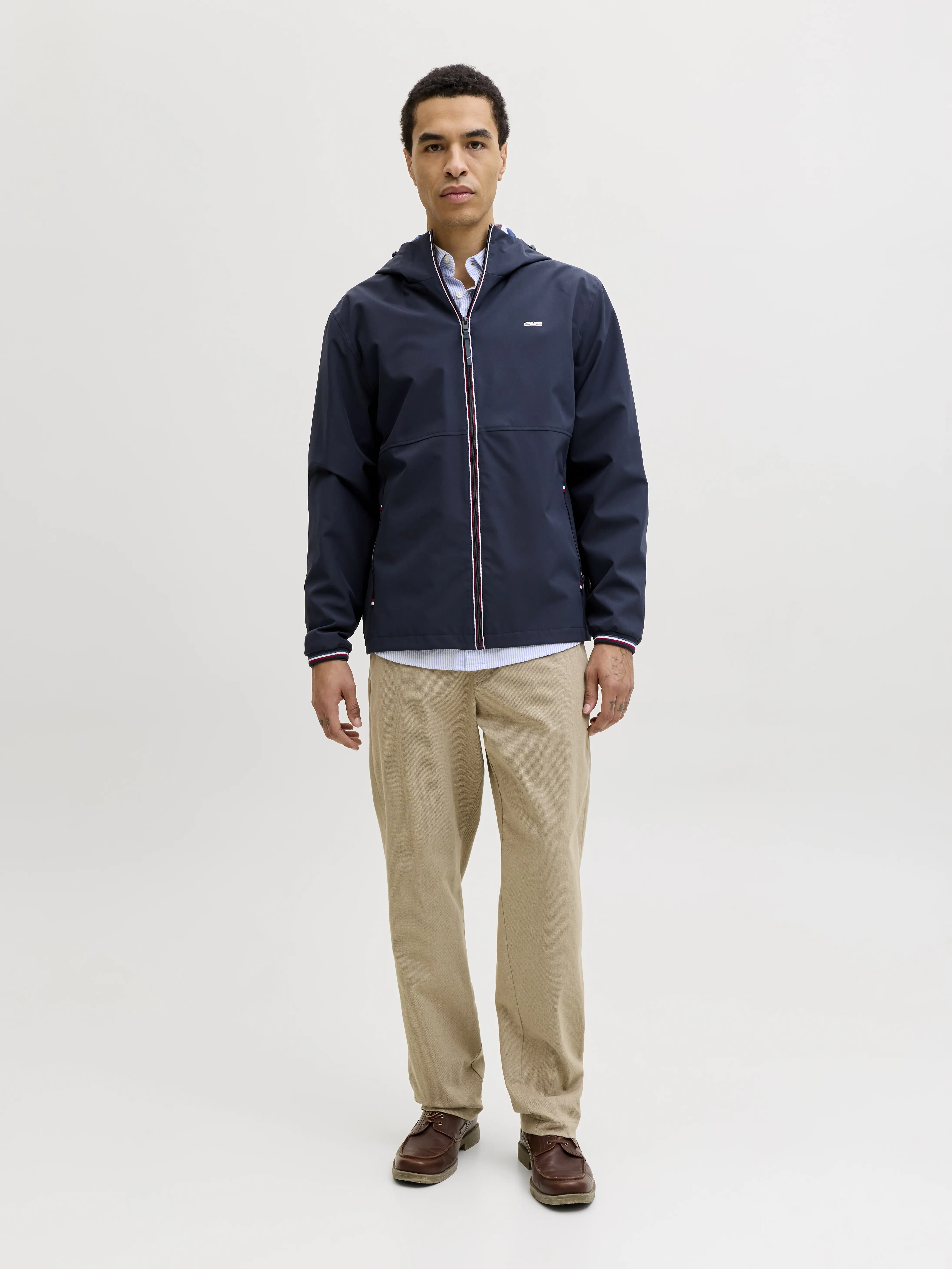 Jack & Jones - BLUALVES / Purple - Férfi dzseki