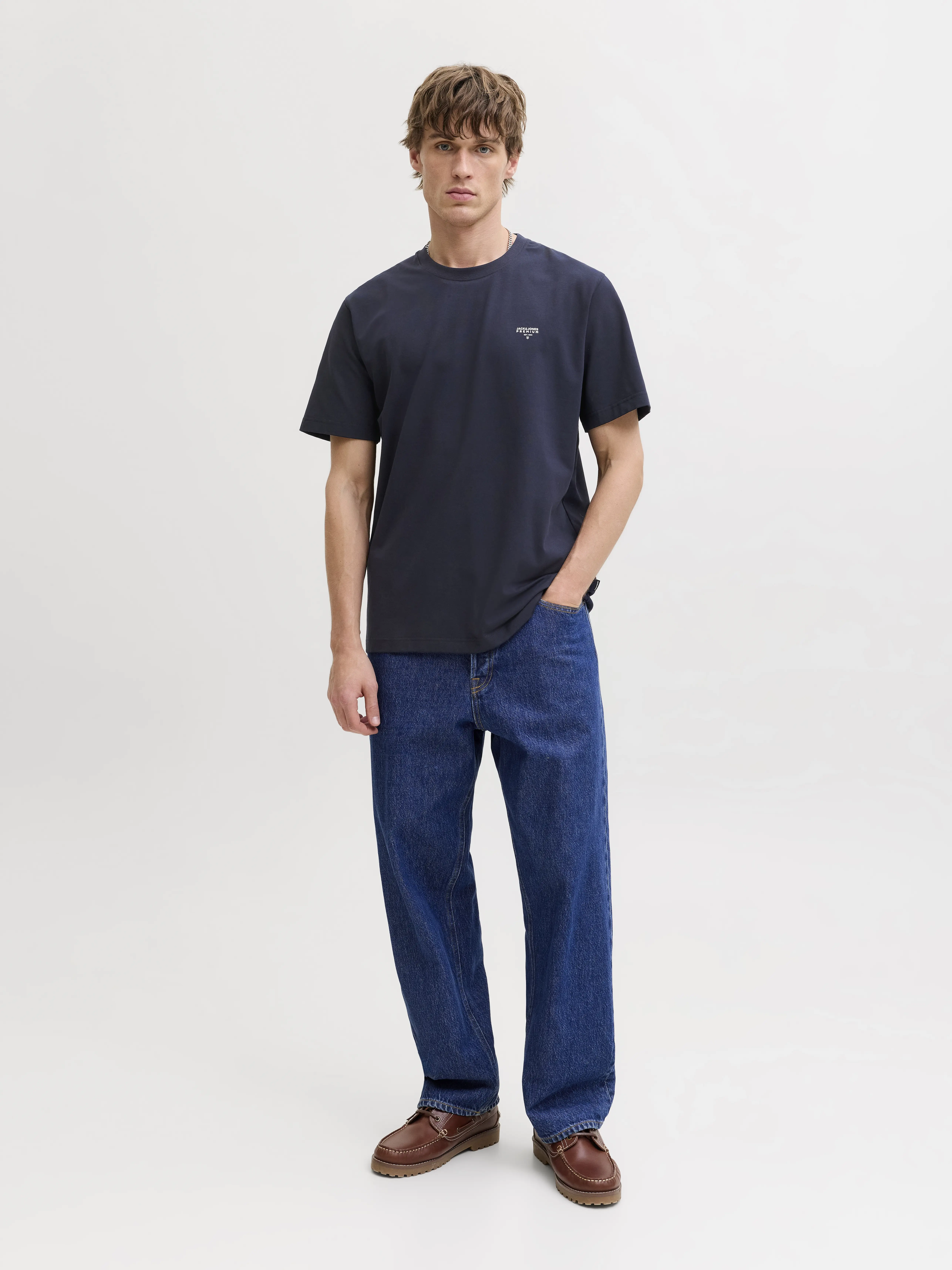 Jack & Jones - BLATYLER / Blue - Férfi póló