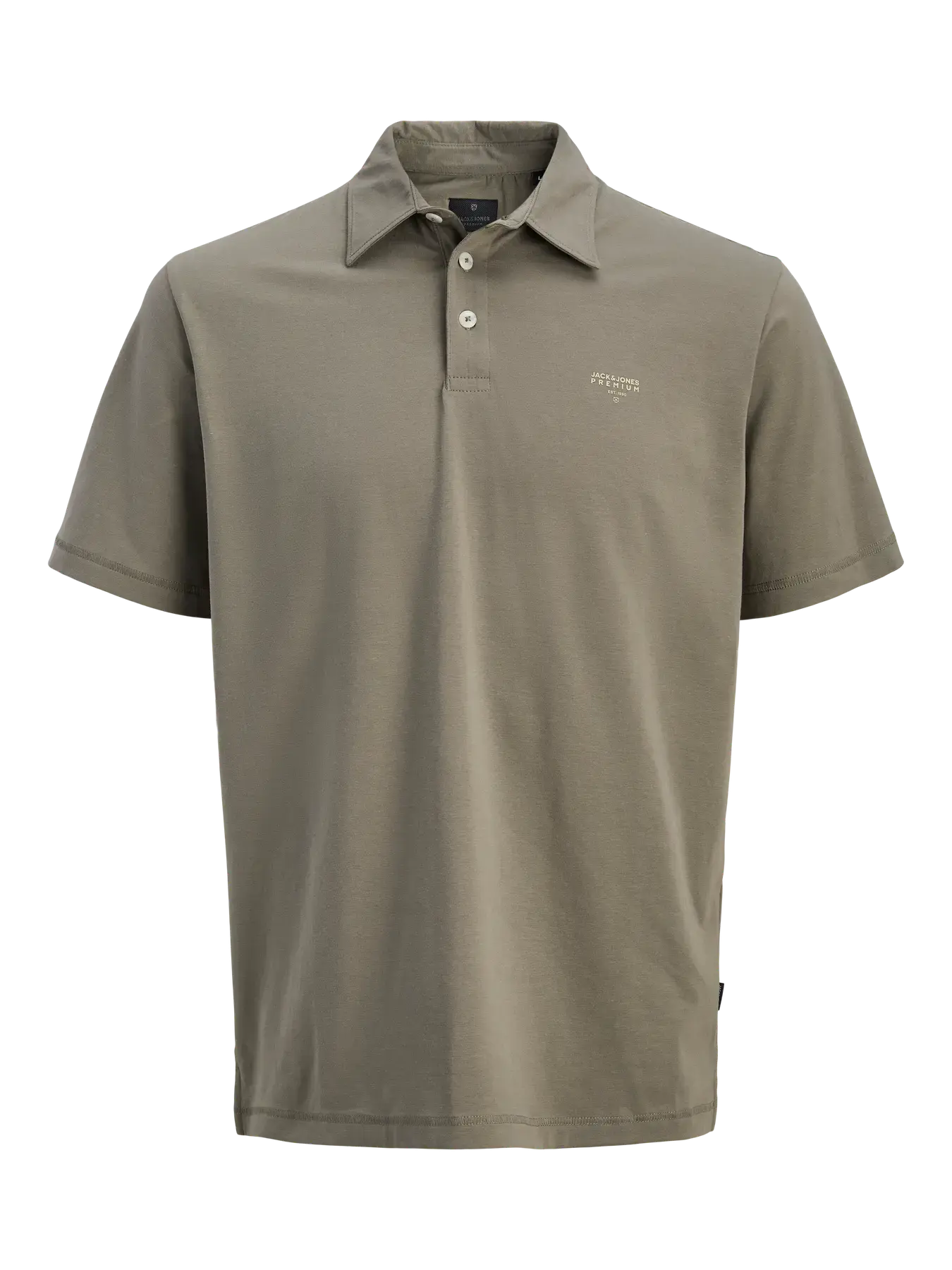 Jack & Jones - BLATYLER / Grey - Galléros Férfi póló