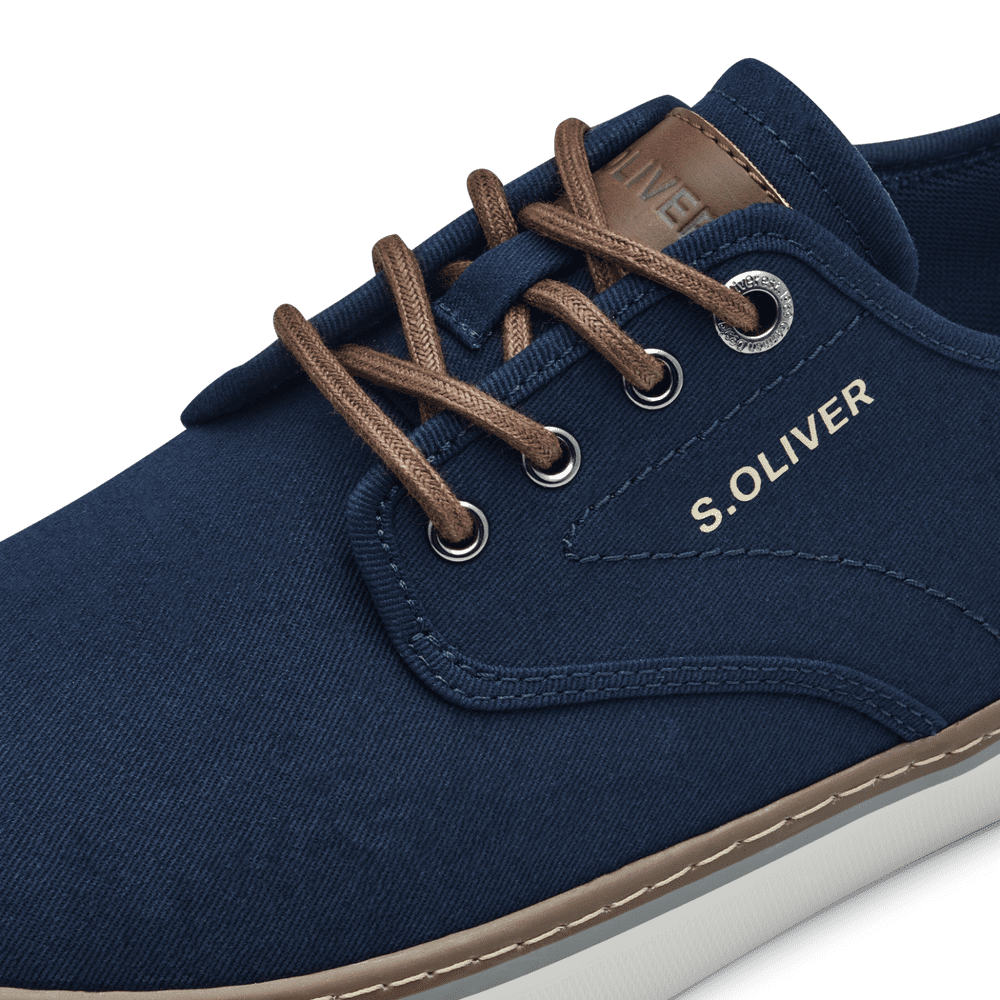 s.Oliver - Vászon sneaker Férfi utcai cipő