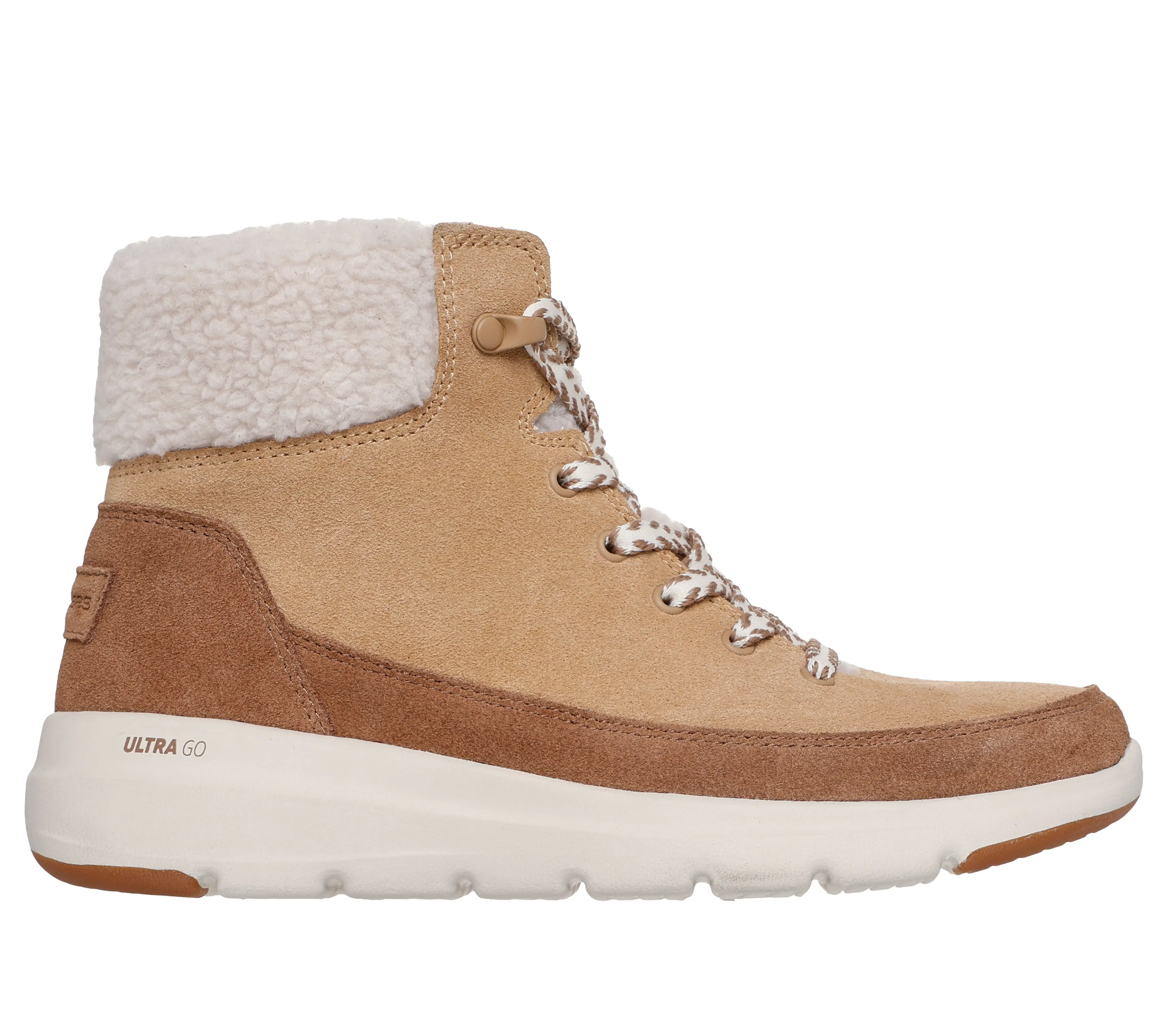 Skechers - GLACIAL ULTRA / AUTUMN DAYS - Bőr Női Bakancs