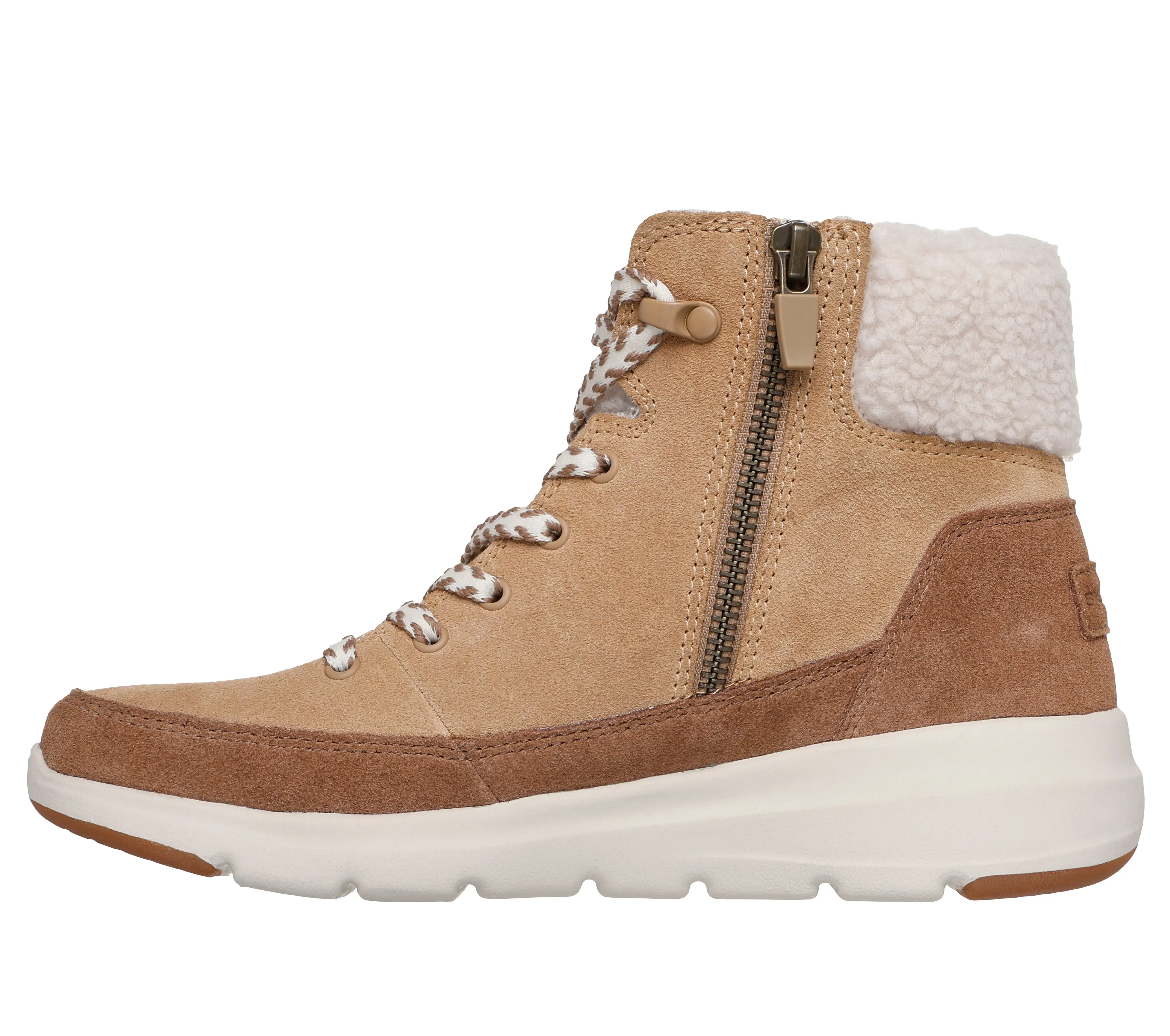 Skechers - GLACIAL ULTRA / AUTUMN DAYS - Bőr Női Bakancs