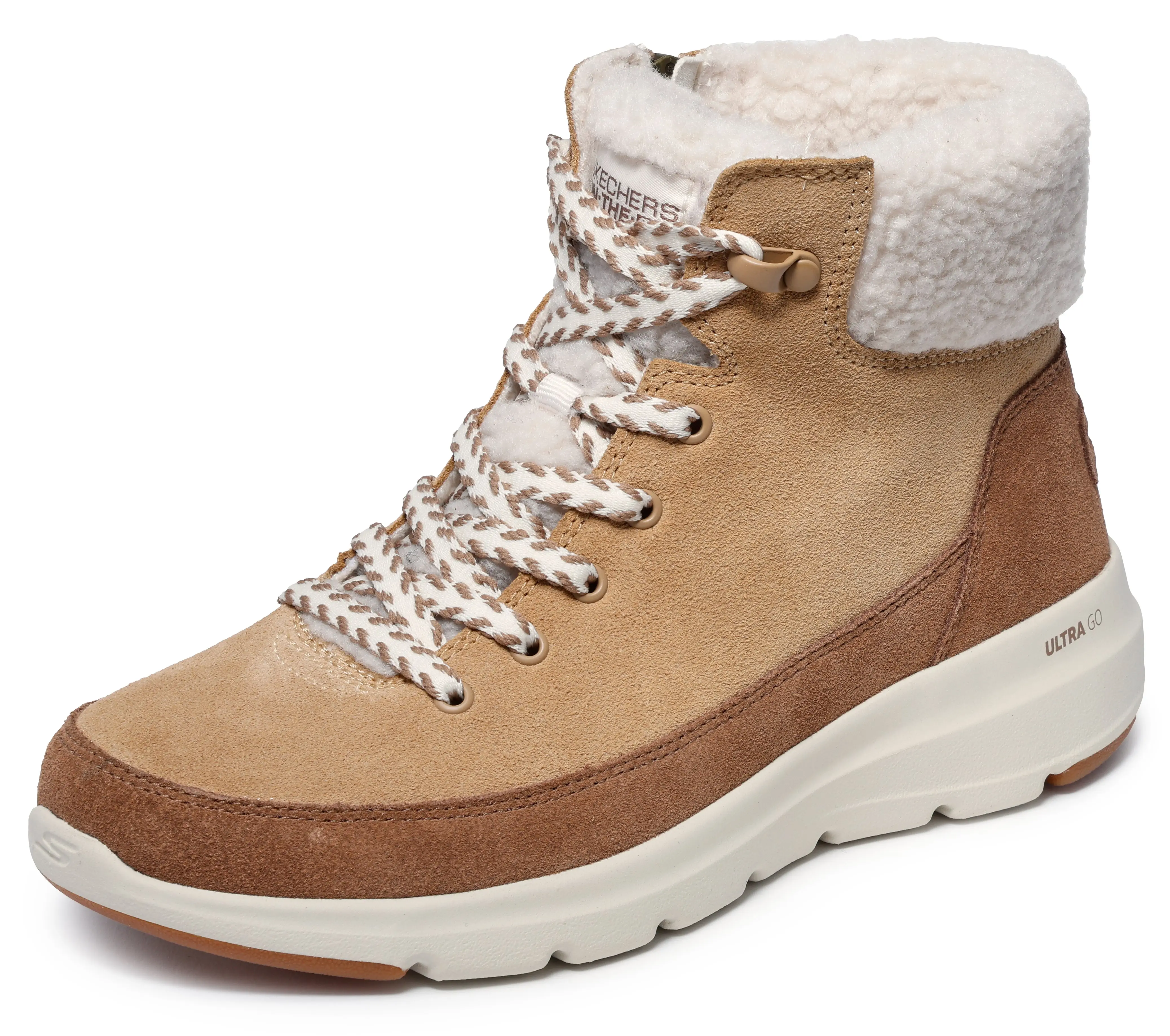 Skechers - GLACIAL ULTRA / AUTUMN DAYS - Bőr Női Bakancs