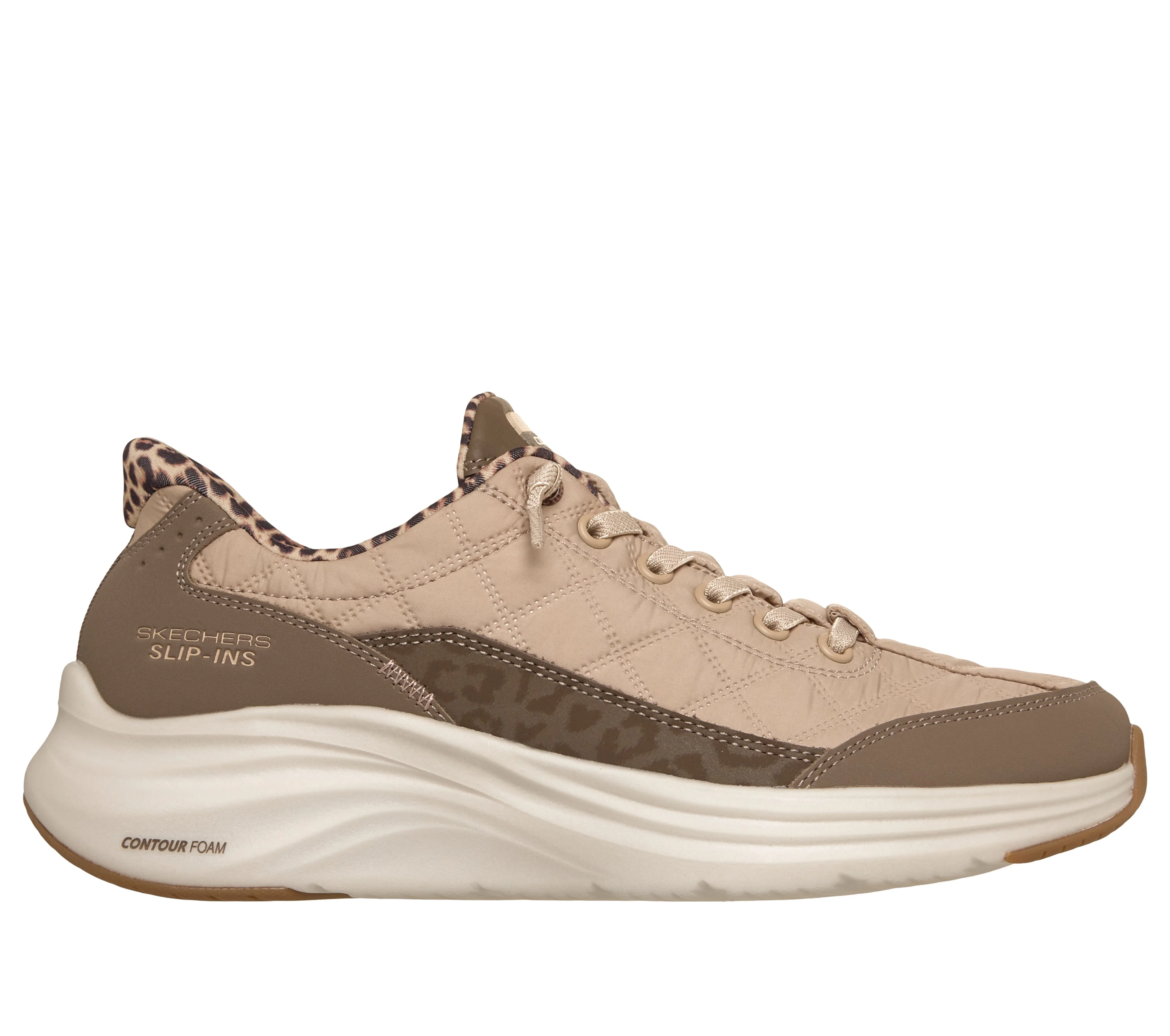 Skechers - CONTOUR FOAM-LEOPARD DREAM - Slip-Ins Női utcai cipő