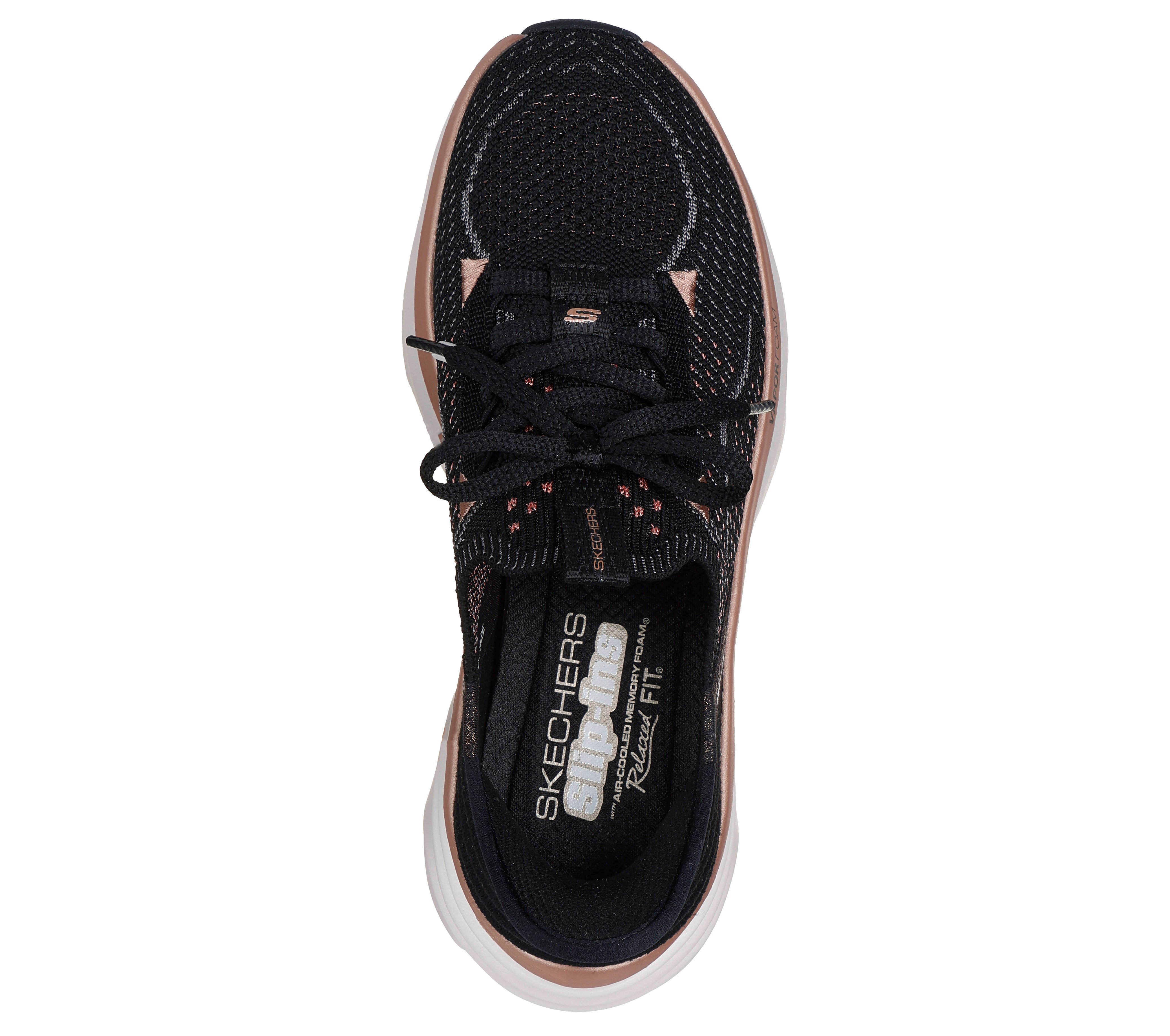 Skechers - D'LUX VAPOR / EVENING GLOW - Slip-Ins Női utcai cipő