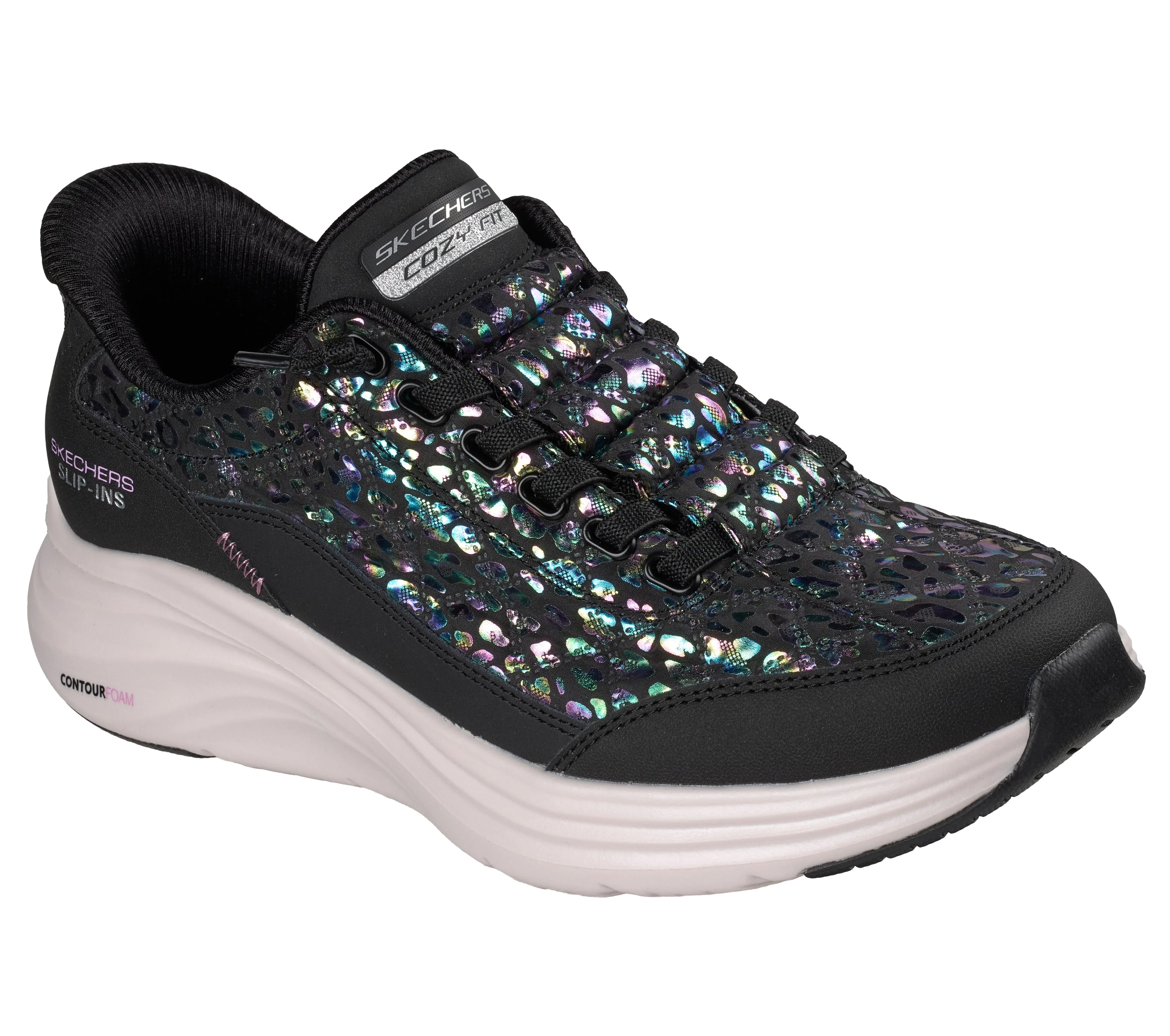 Skechers - CONTOUR FOAM-RADIANT GLOW - Slip-Ins Női utcai cipő
