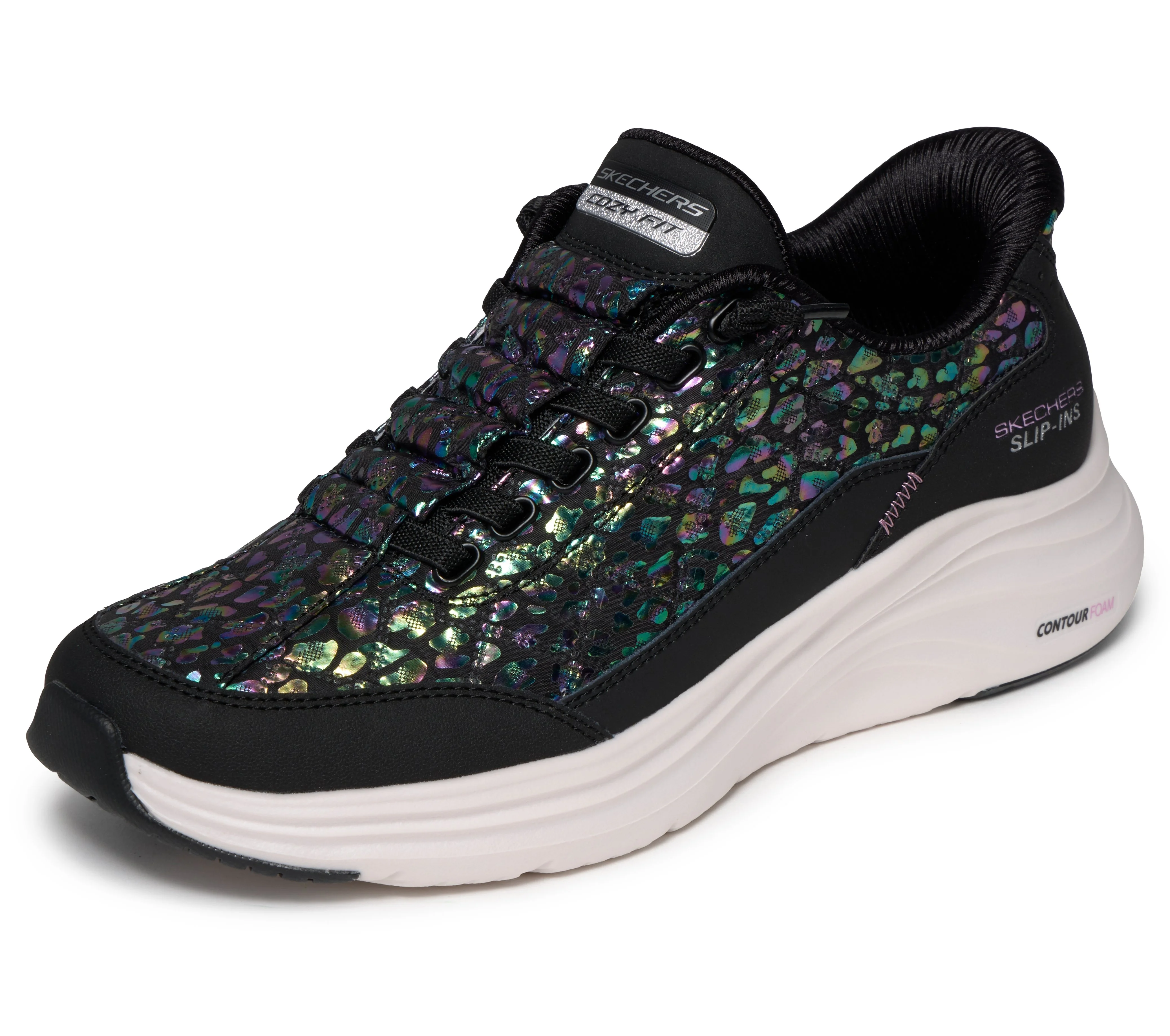 Skechers - CONTOUR FOAM-RADIANT GLOW - Slip-Ins Női utcai cipő