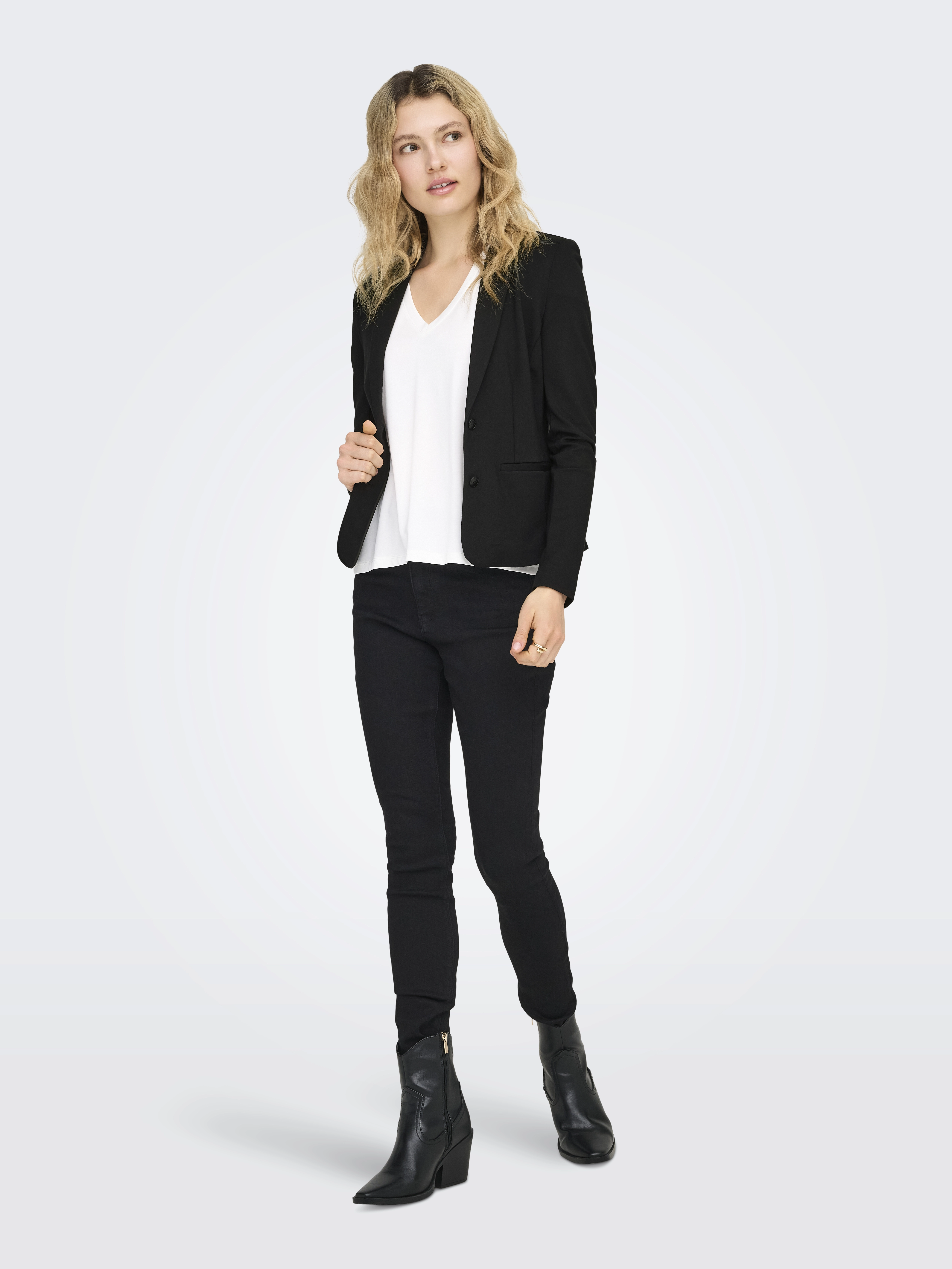 ONLY - POPTRASH / Black - Női blézer