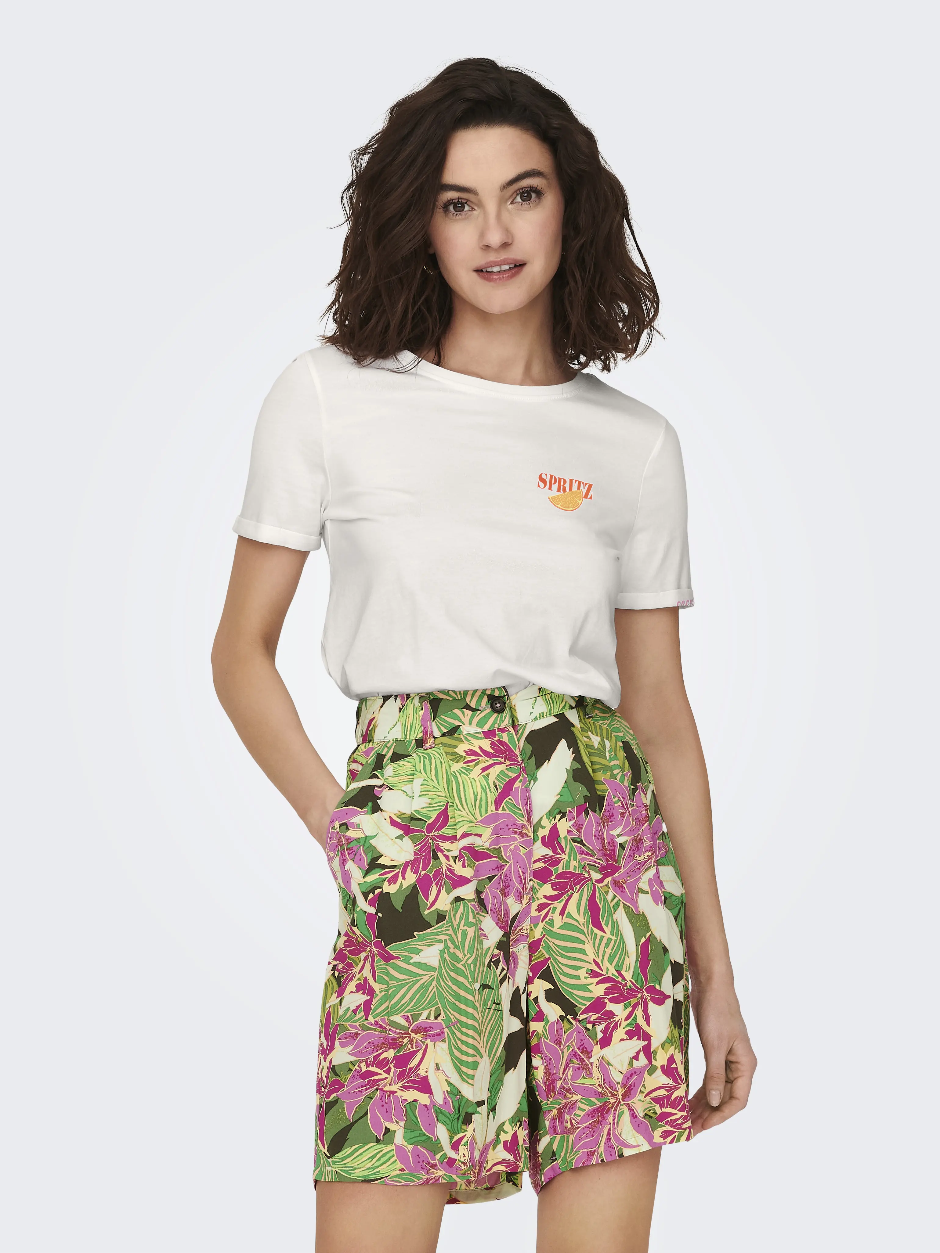 ONLY - KITA / White - Női póló