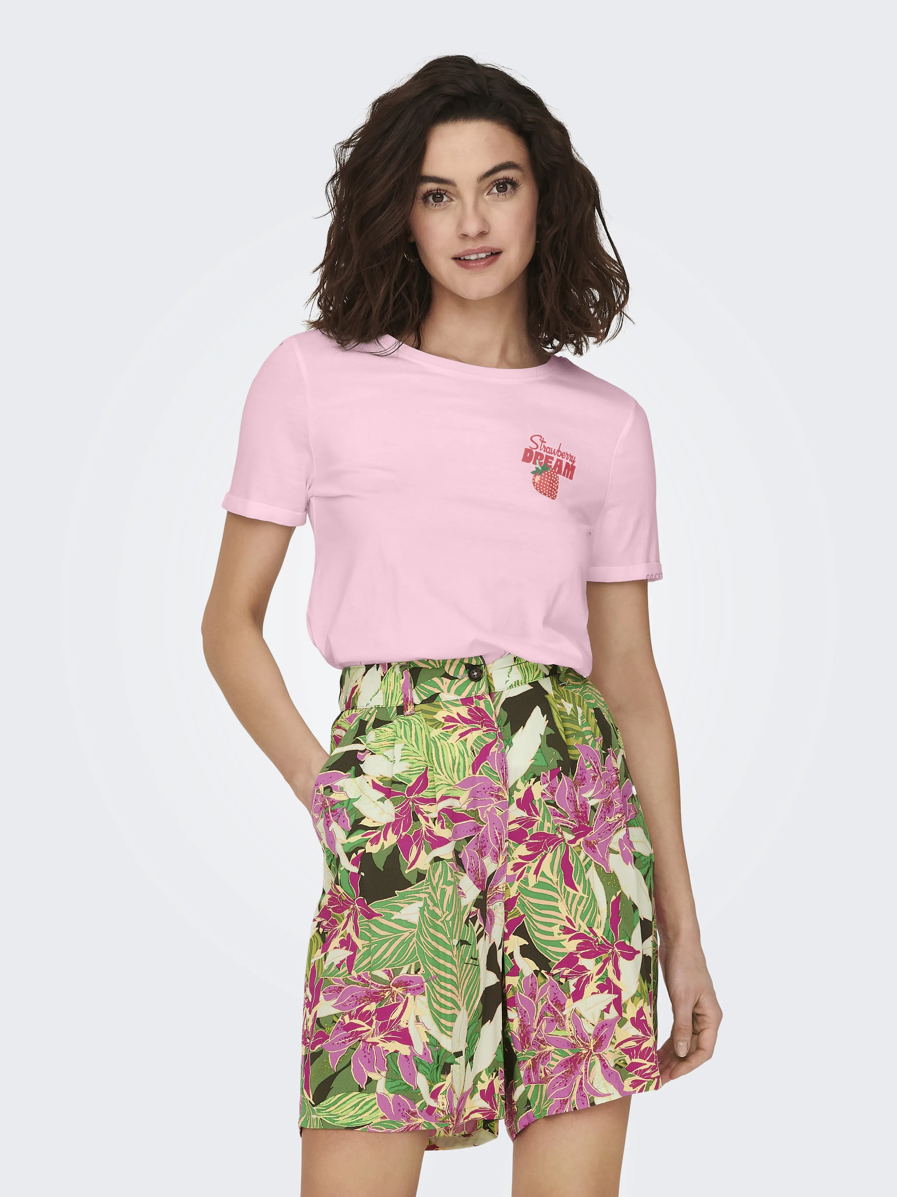 ONLY - KITA / Red - Női póló