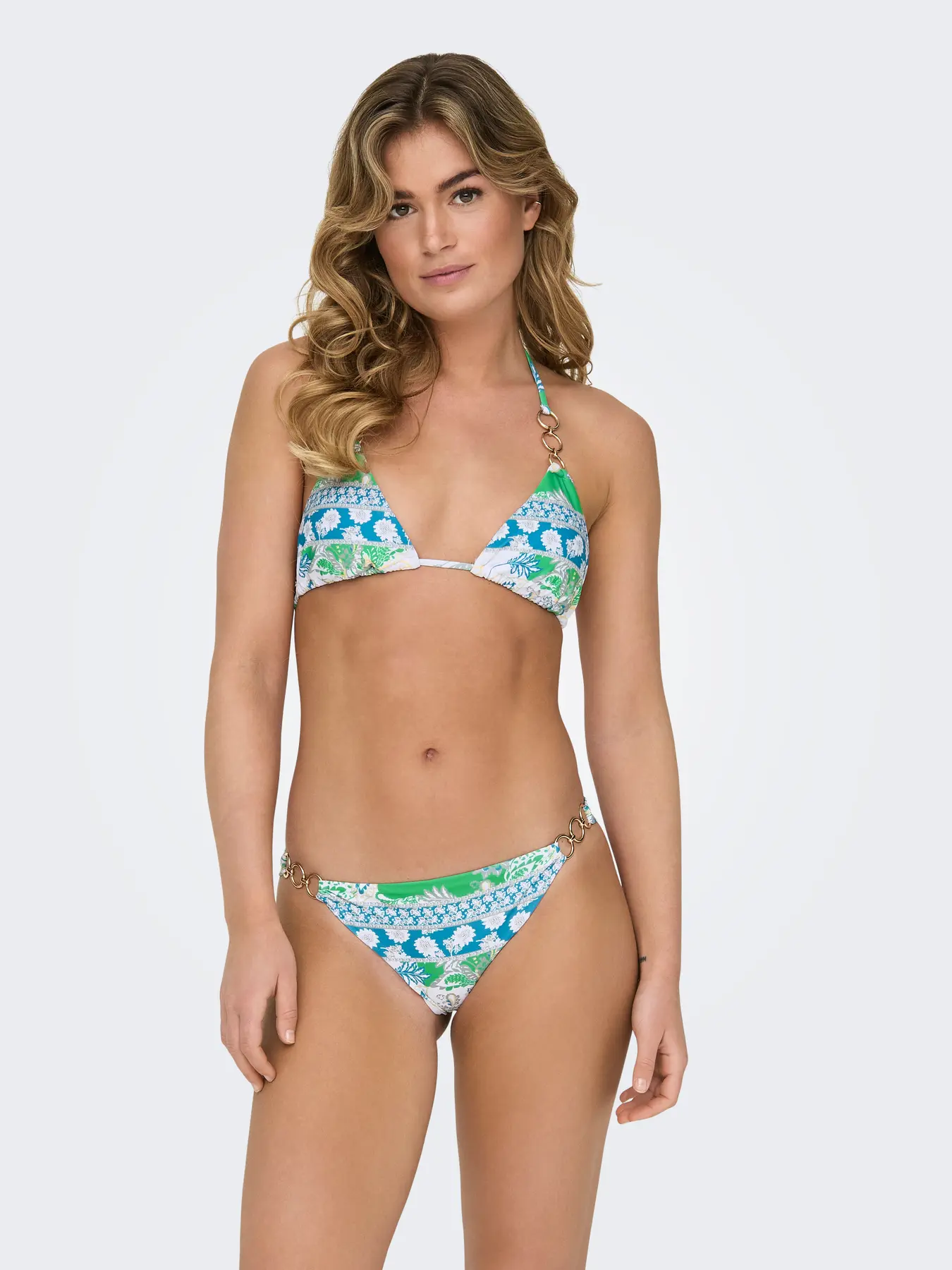 Only - Rio Chain Ring Triangle - Női Bikini felső