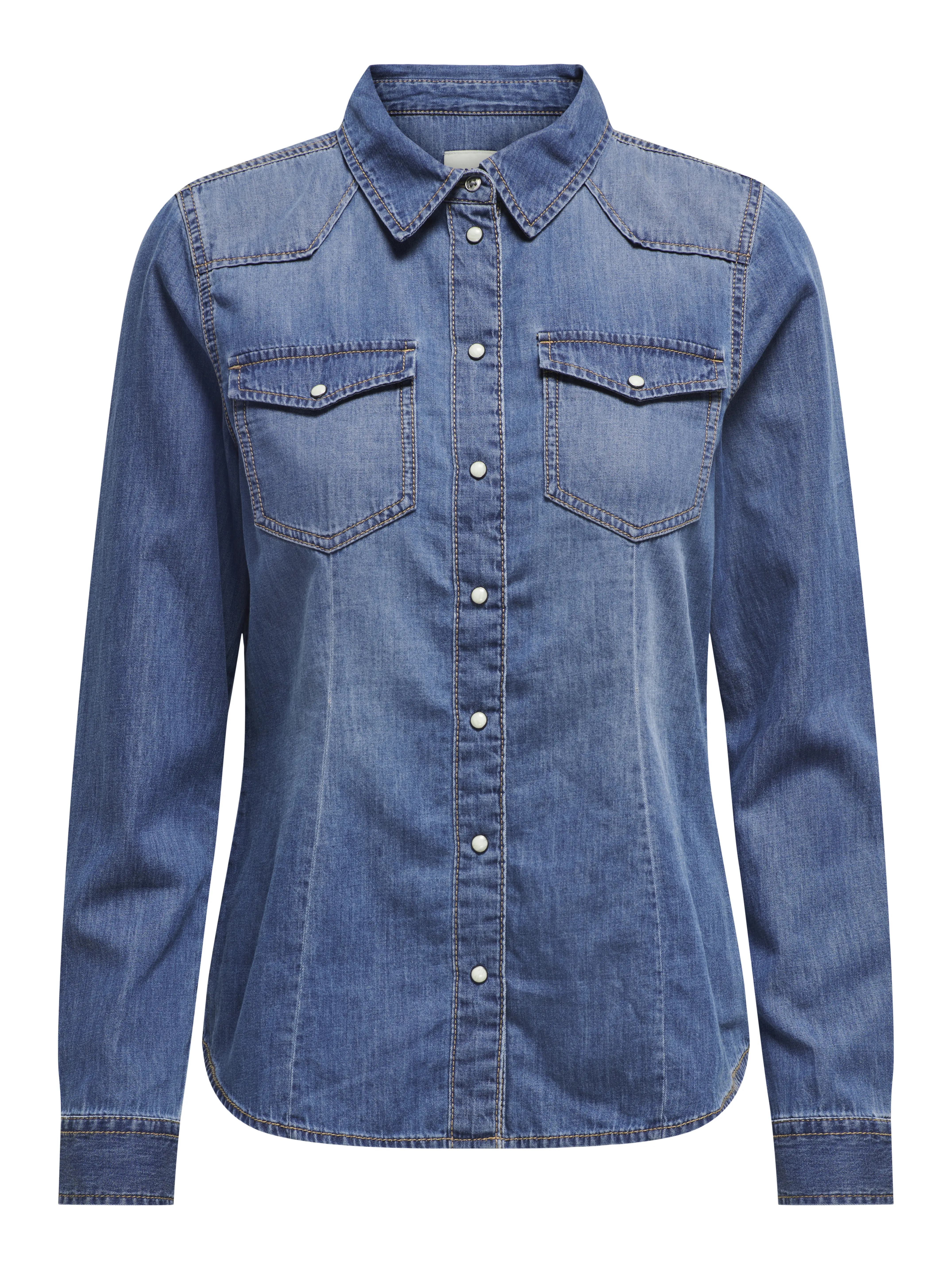 ONLY - ALEXA / Blue - Női farmer ing