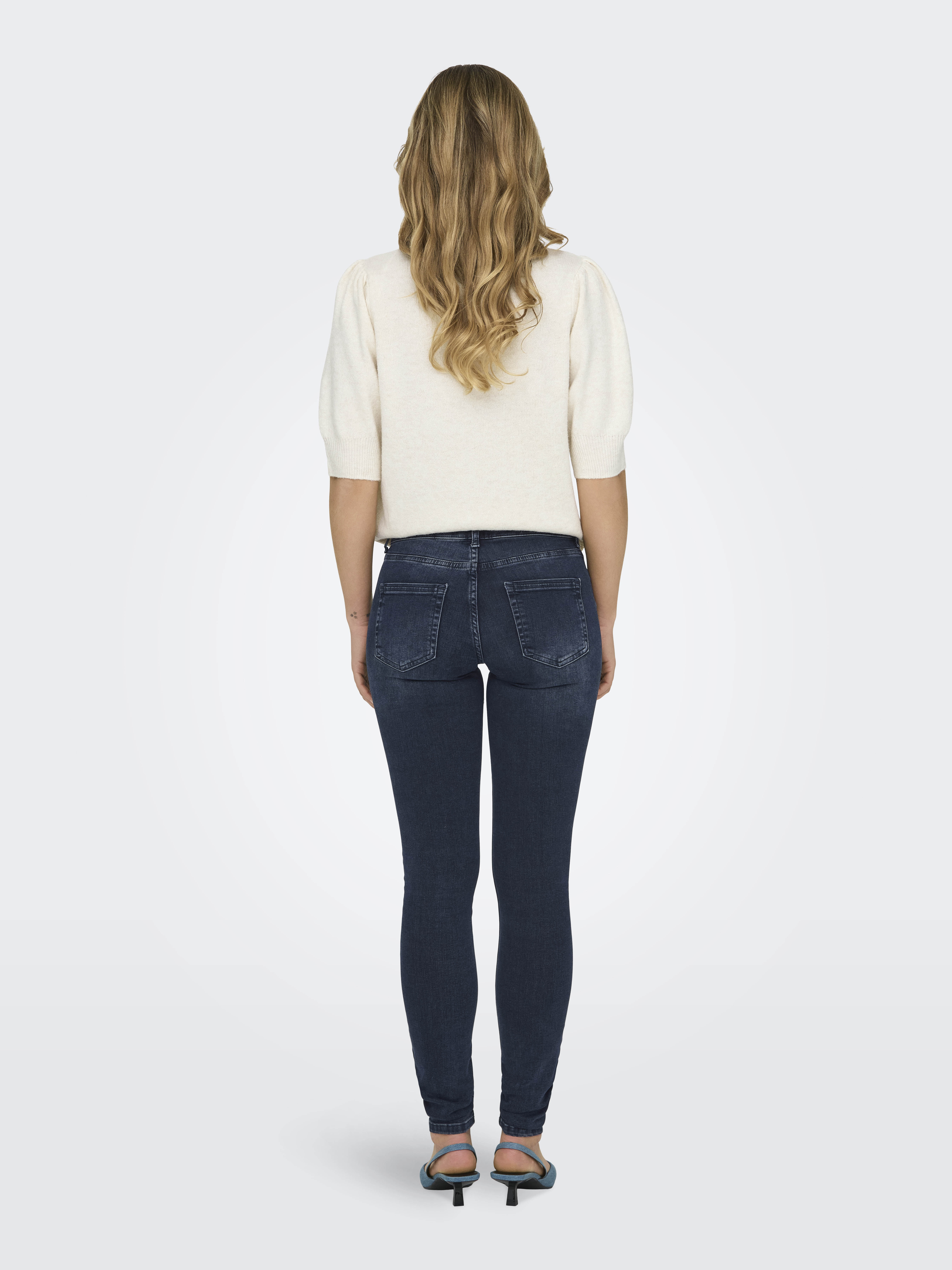 ONLY - Blush Mid Skinny - Női farmernadrág