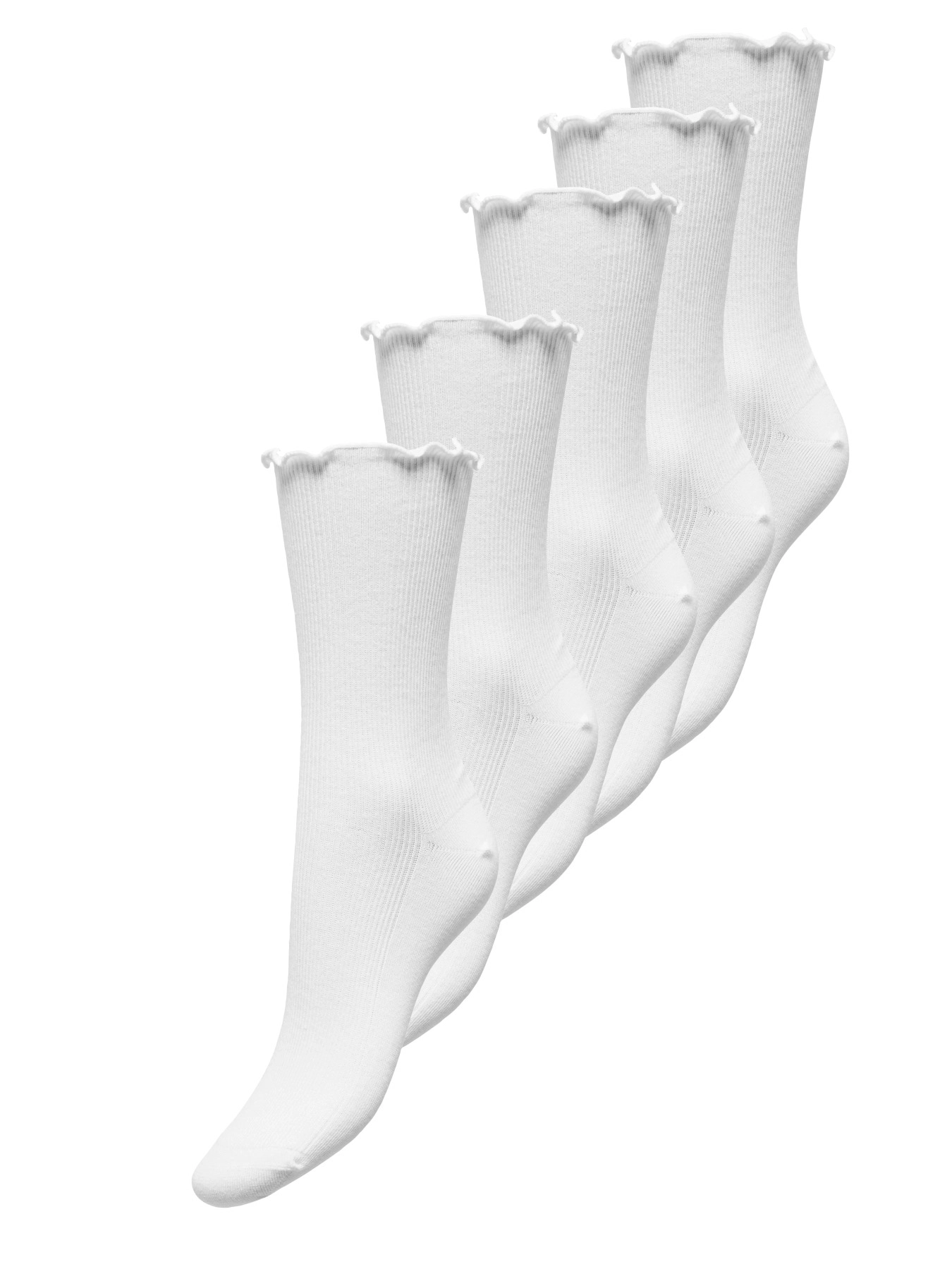 ONLY - PHOEBE / White - Női zokni szett - 5 db