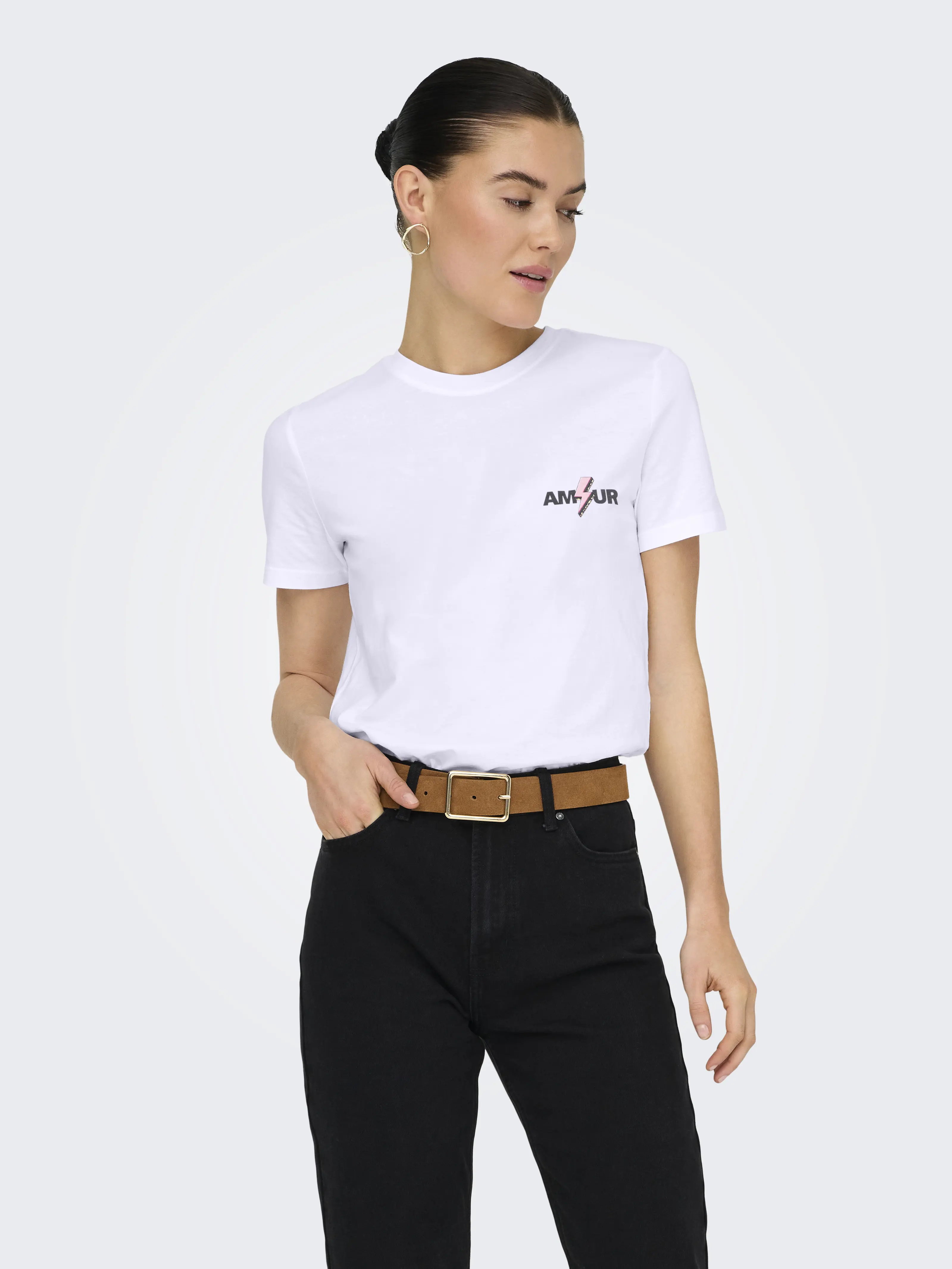 ONLY - ARIYA / White - Női póló