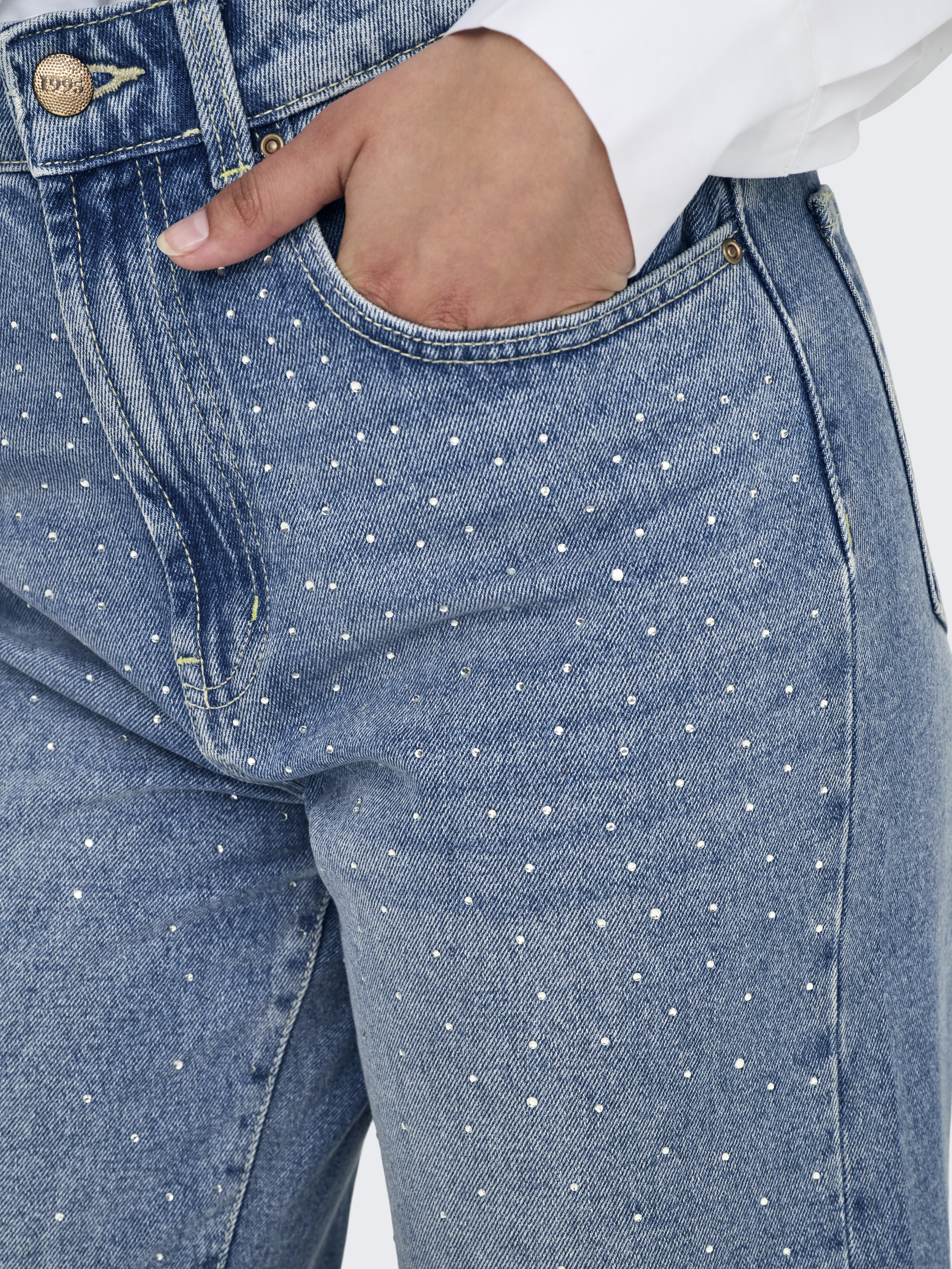 ONLY - Hope / Rhinestone - Női farmernadrág