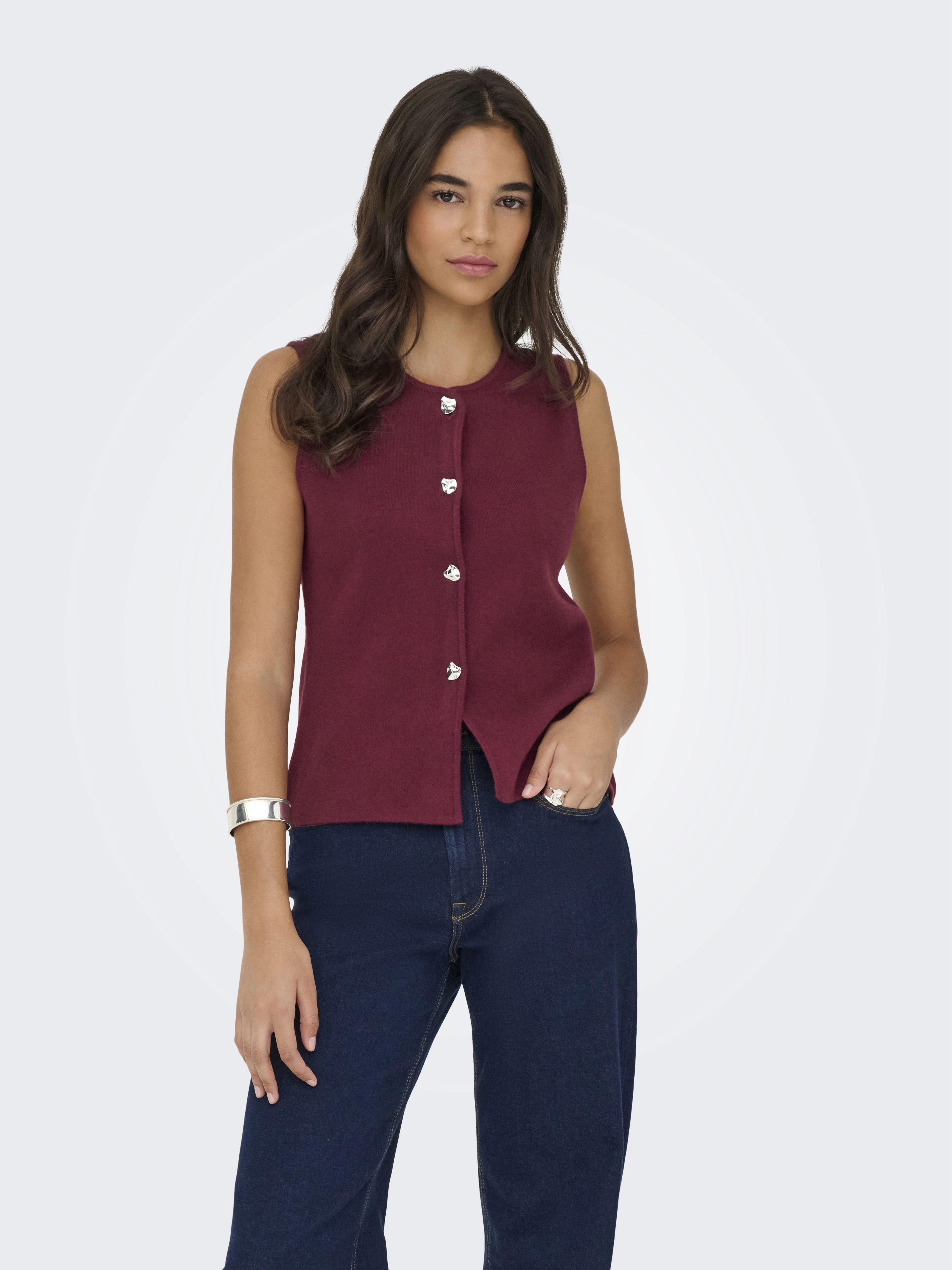 Only - IBI - Női kötött mellény