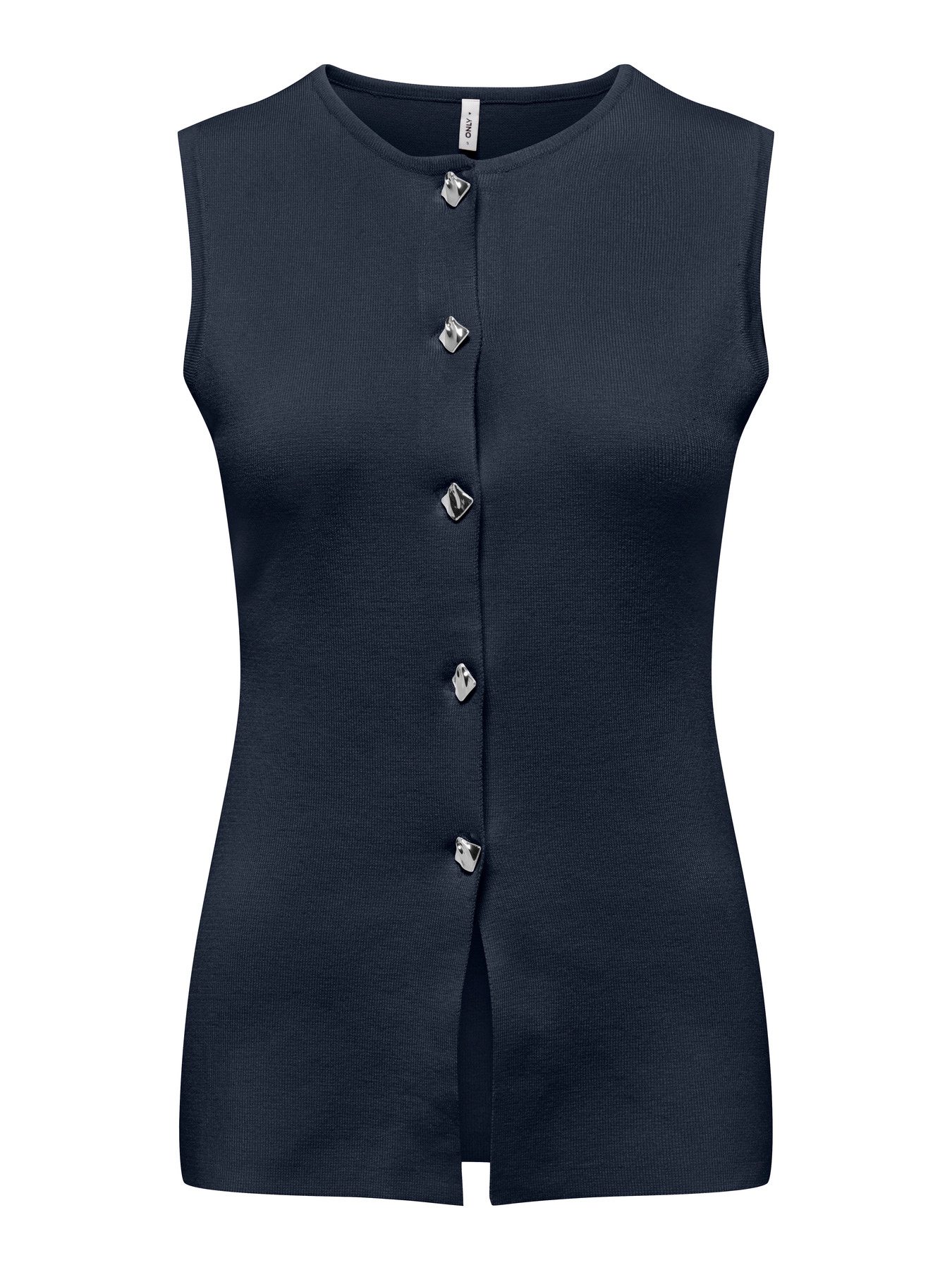 ONLY - EVELIN / Blue - Női kötött mellény