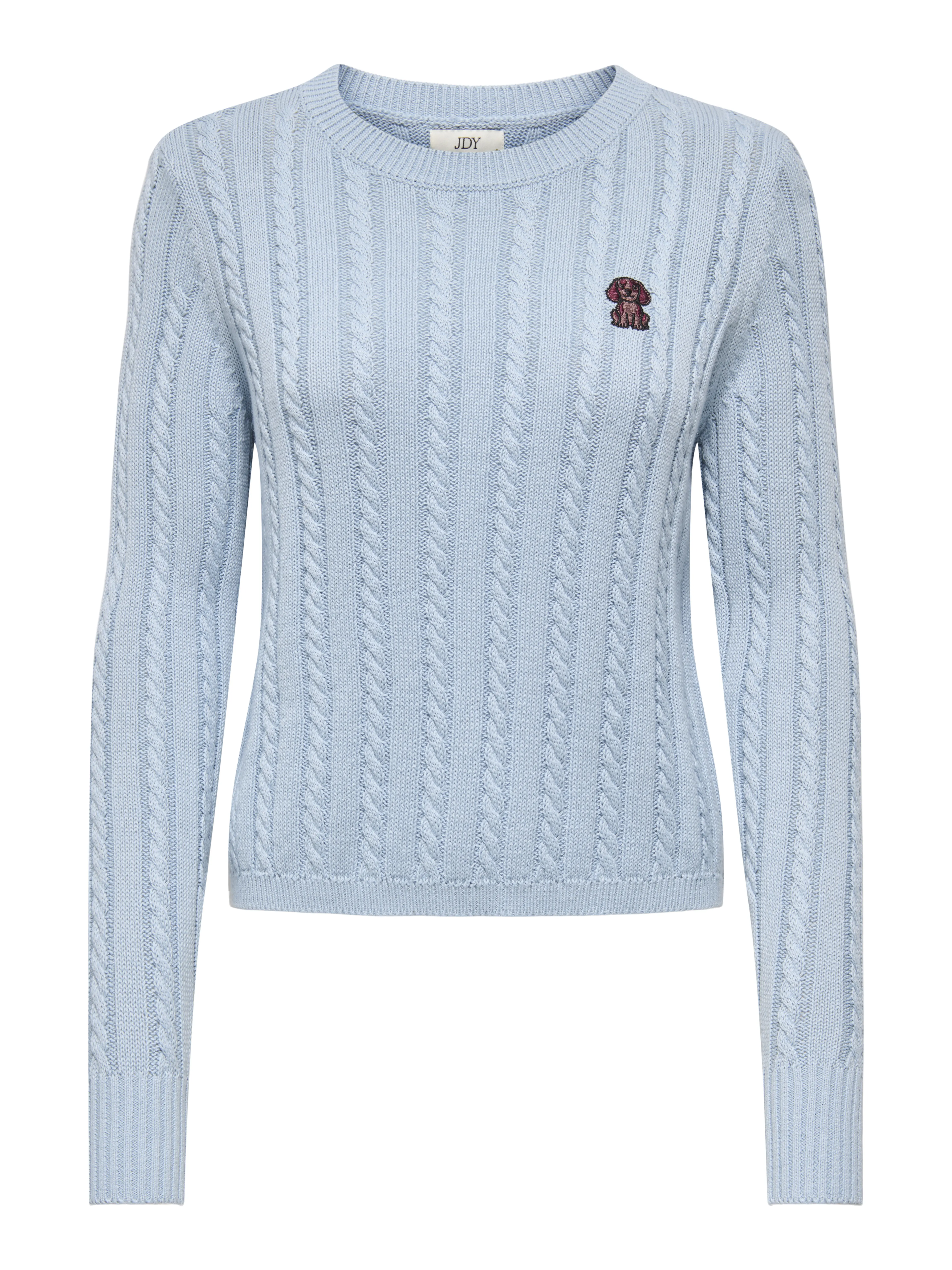 JDY - BOW / Blue - Elegáns Női pulóver