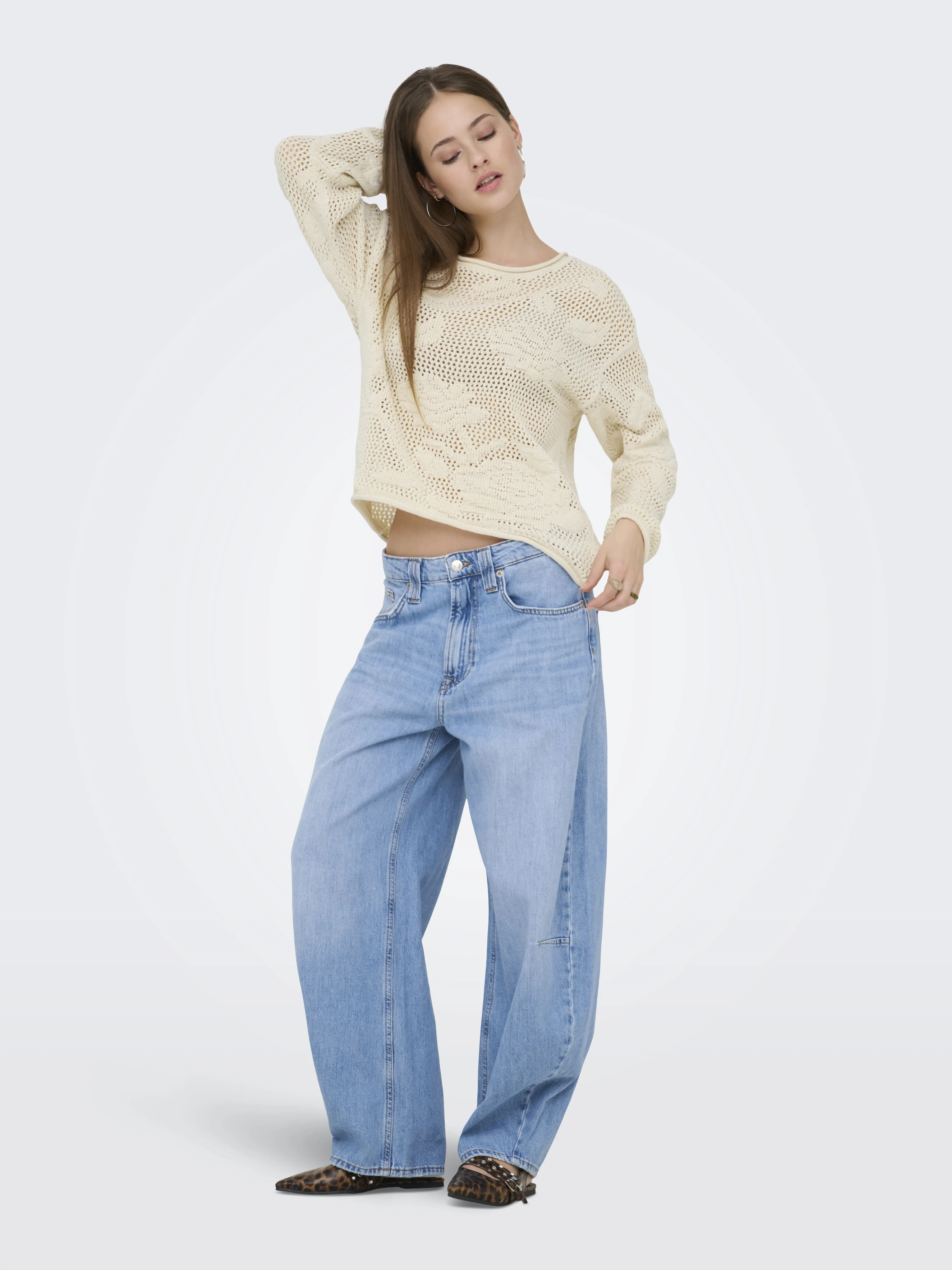 ONLY - SEASIDE / Pink - Elegáns Női pulóver