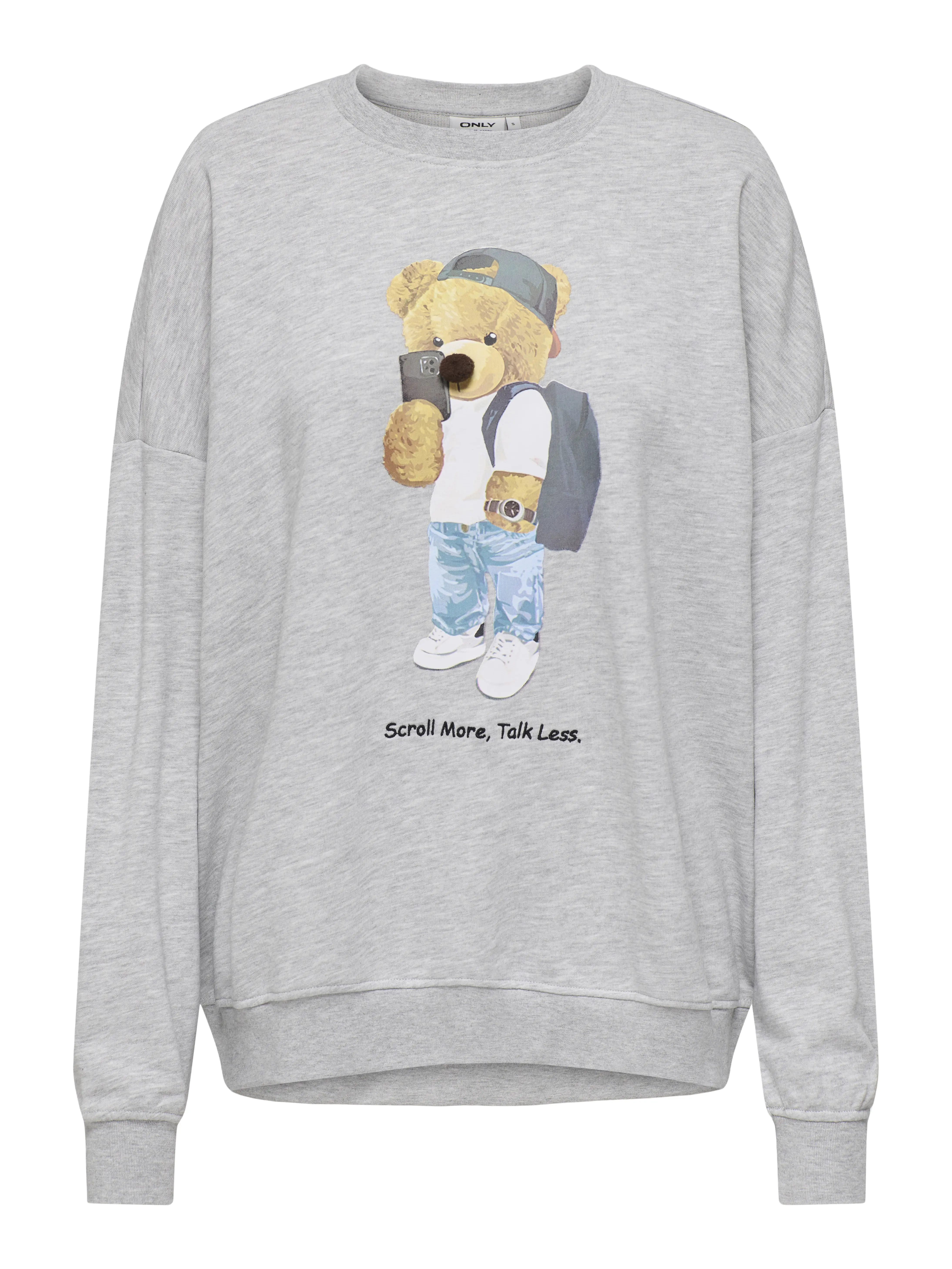 ONLY - TEDDY / Grey - Sportos Női pulóver