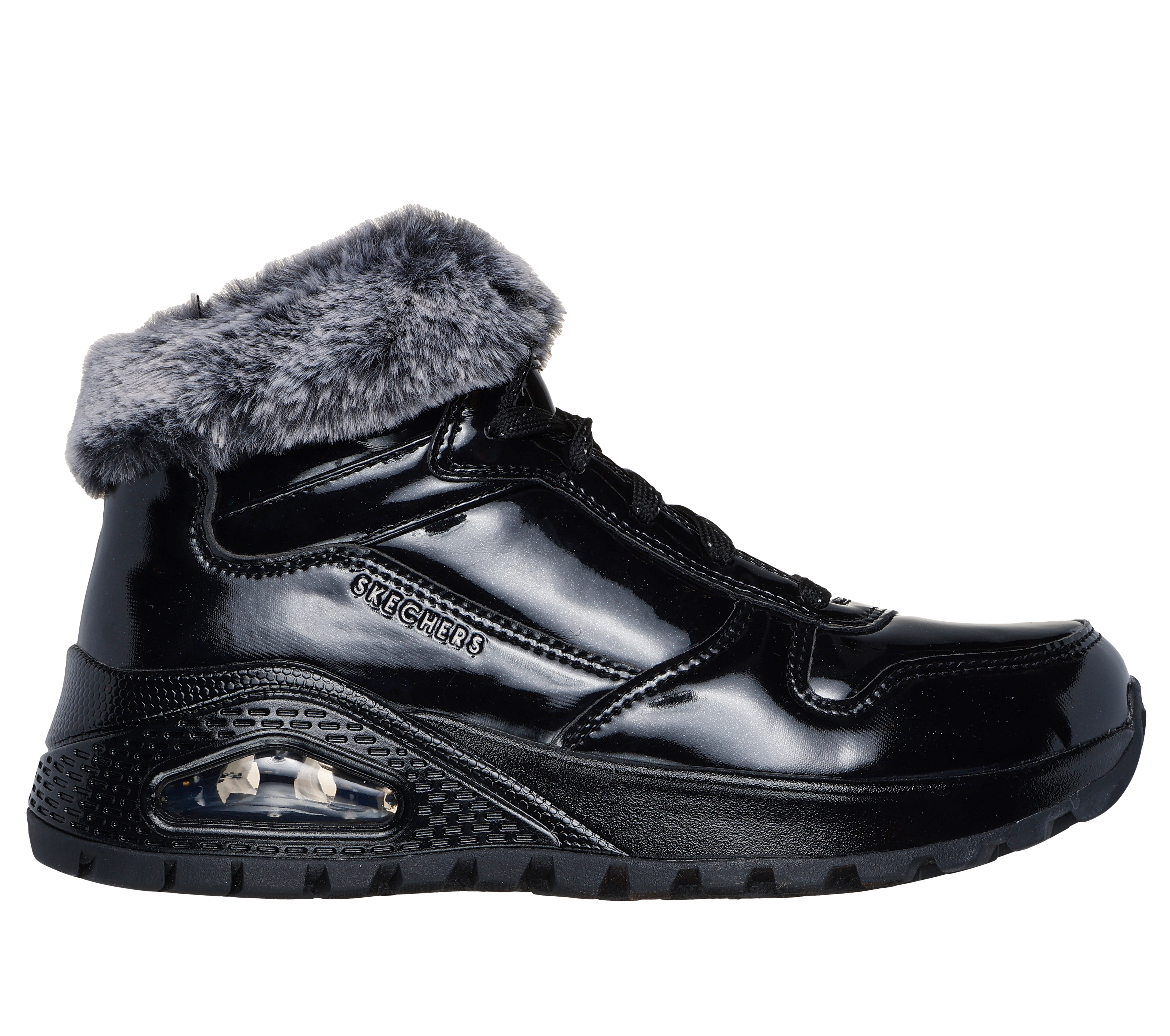 Skechers - Uno Rugged / Fiesty - Bélelt Női Bakancs
