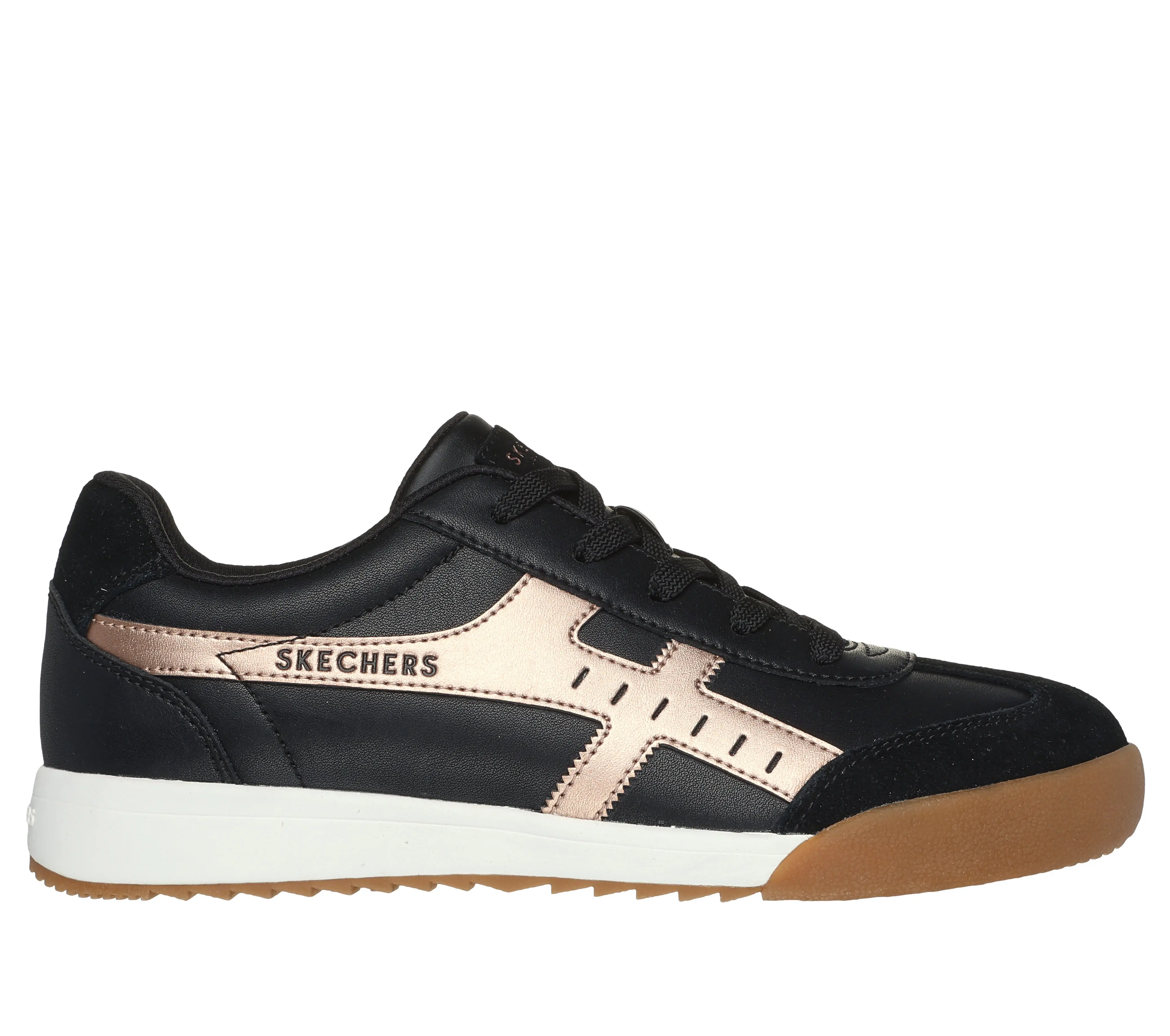 Skechers - ZINGER 2.0 / METALLIC ROADS - Bőr Sneaker Női utcai cipő
